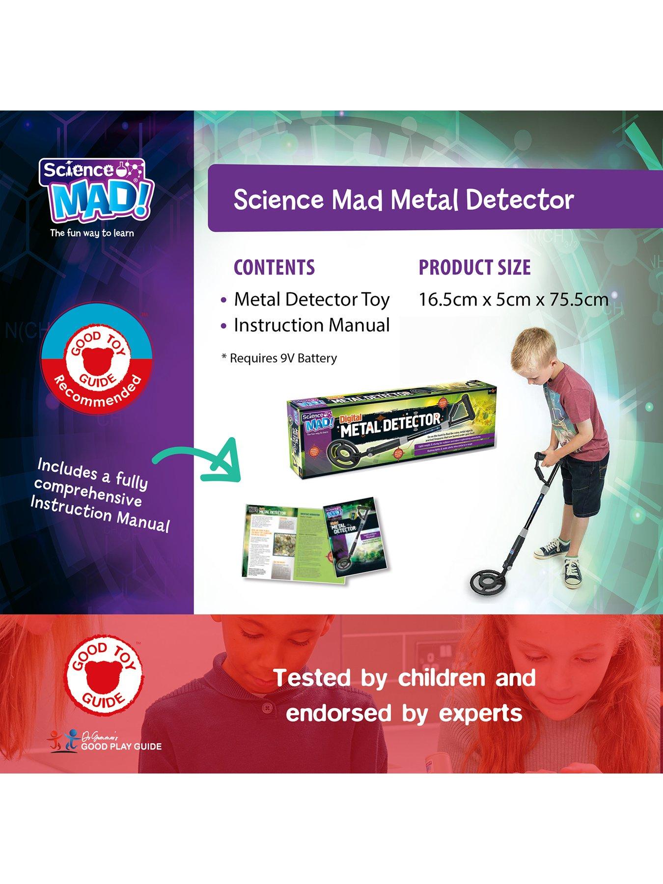 Image 4 of 7 of Science Mad Science Mad Digital Metal Detector