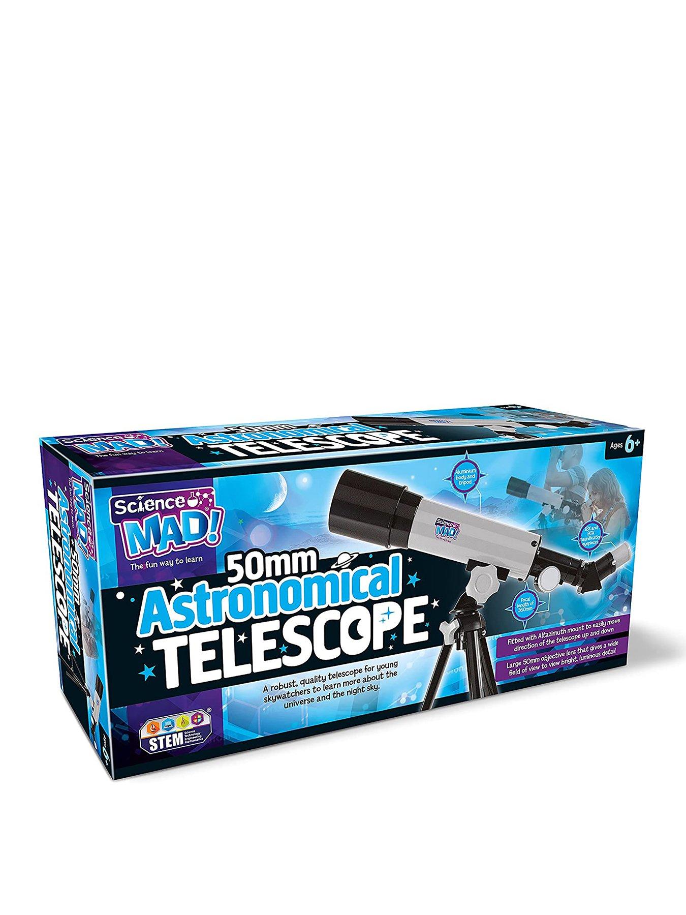 Image 1 of 7 of Science Mad Science Mad 50mm Astronomical Telescope