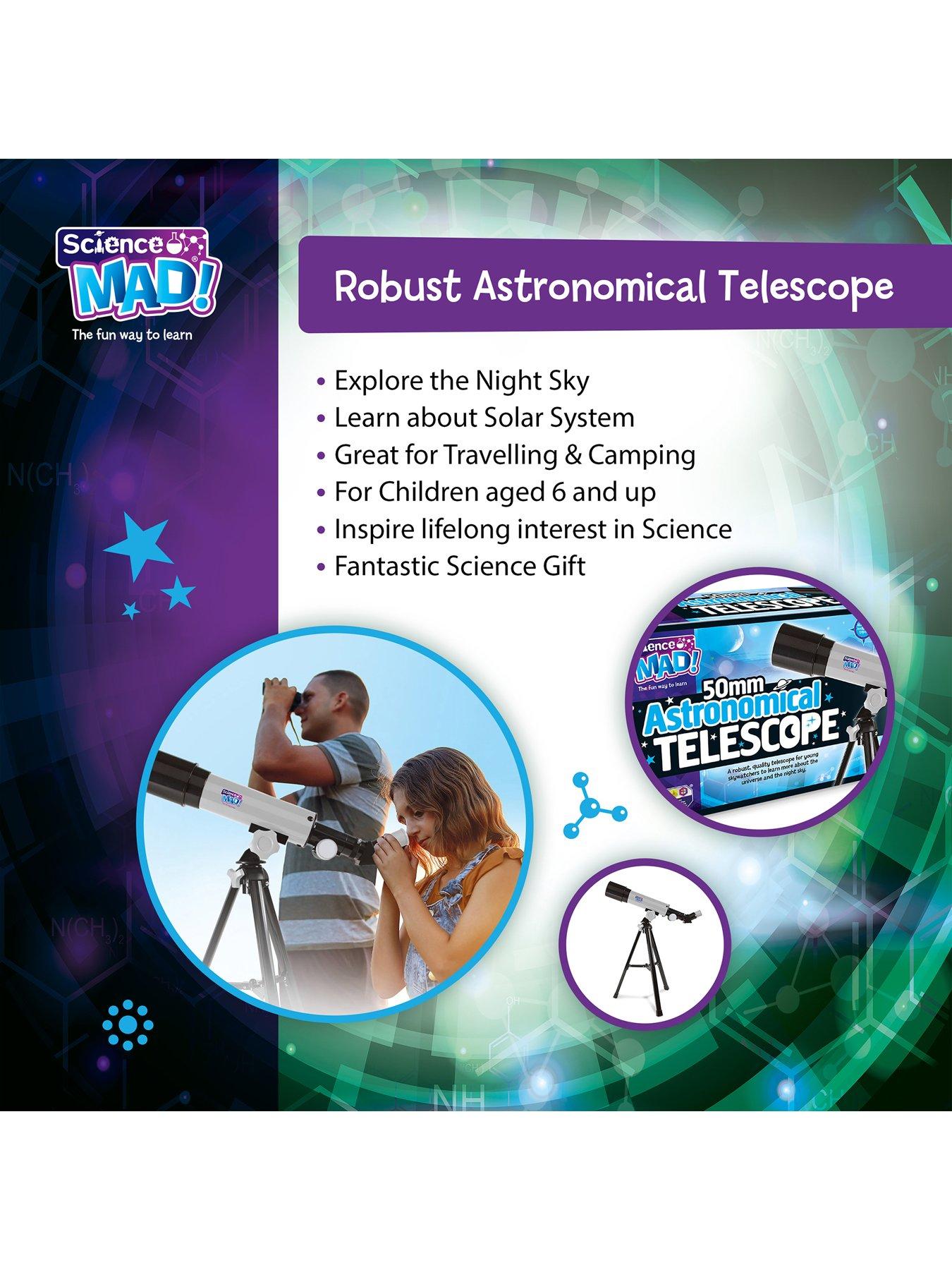 Image 2 of 7 of Science Mad Science Mad 50mm Astronomical Telescope
