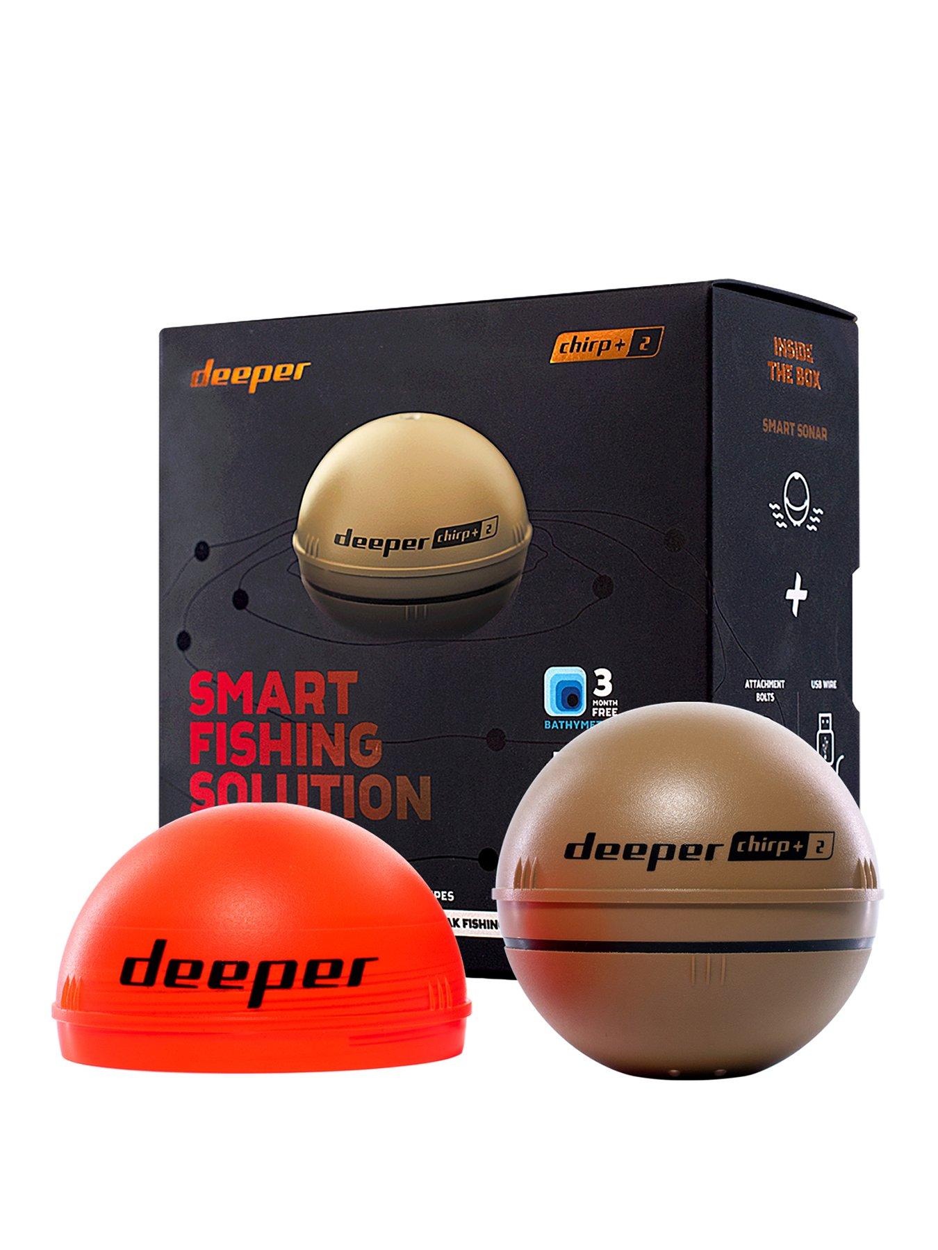 Deeper Deeper Chirp+ 2 Wireless Smart Sonar Castable and Portable WiFi Fish Finder