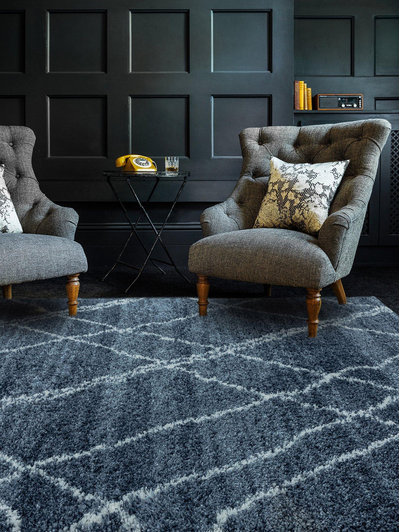undefined Alto Blue/cream Rug