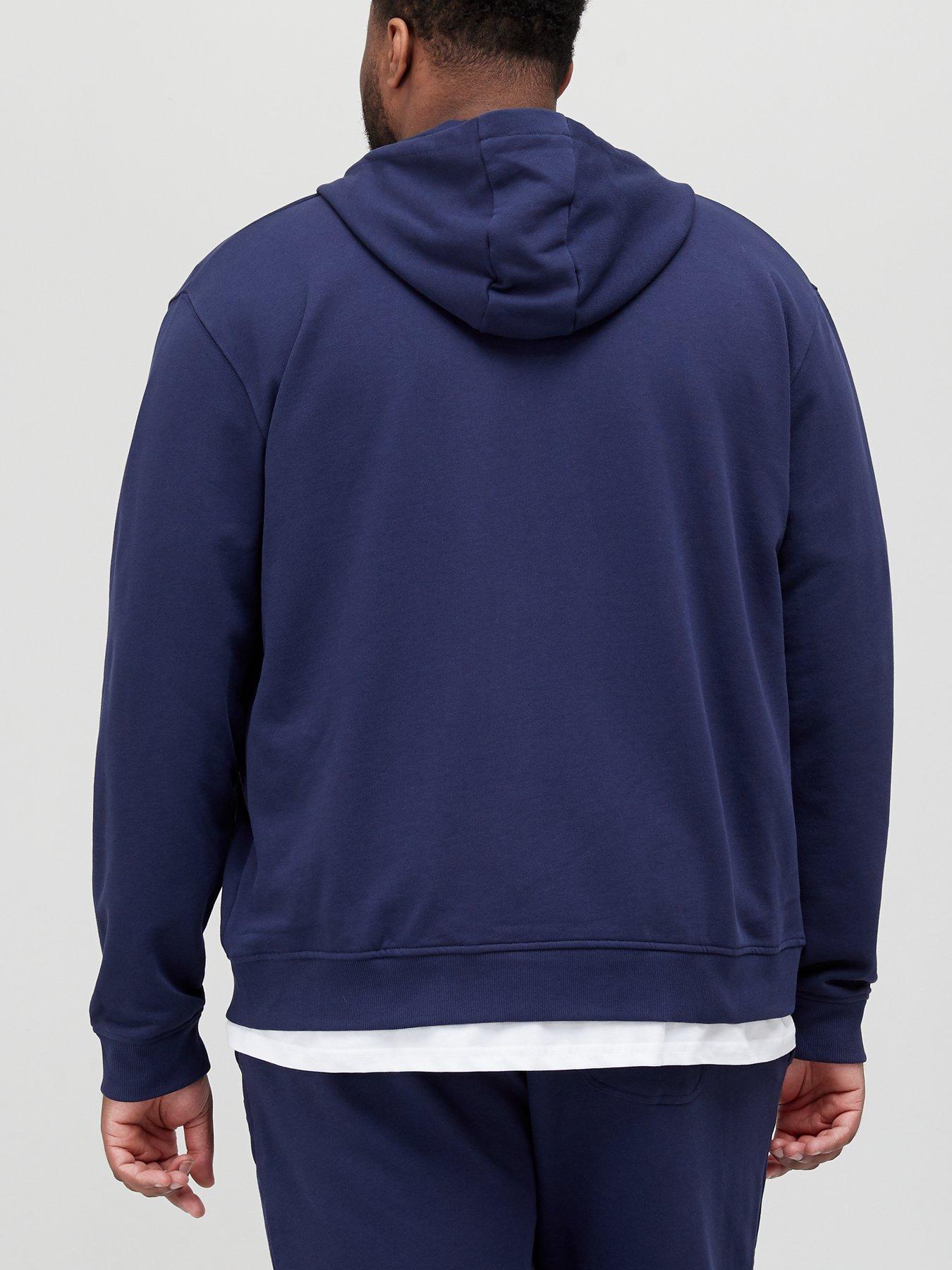 lyle-scott-big-amp-tallnbspzip-through-hoodie-navystillFront