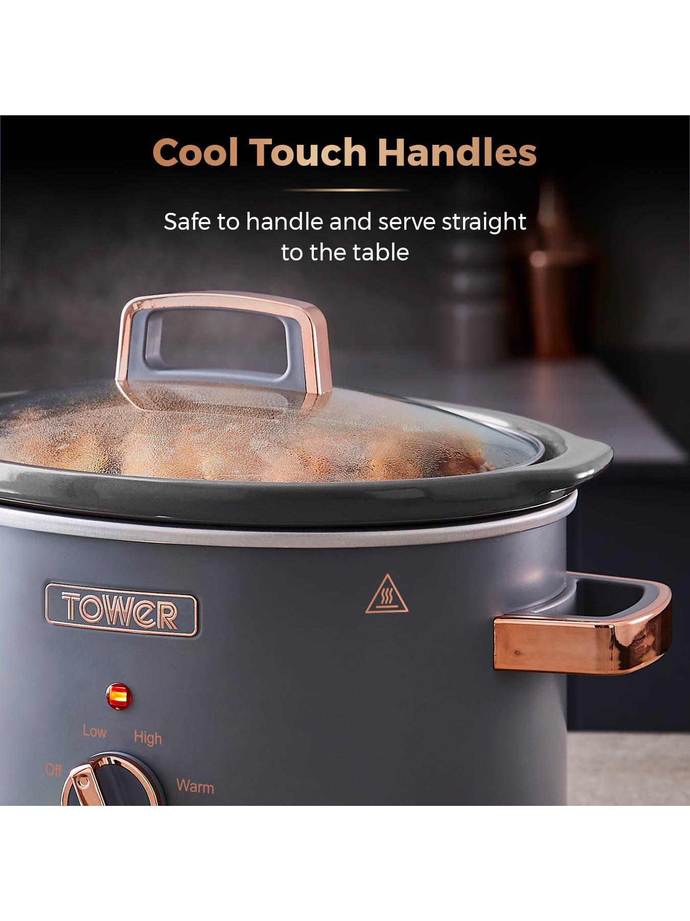 Image 6 of 6 of Tower Cavaletto Slow Cooker 3.5L - Grey