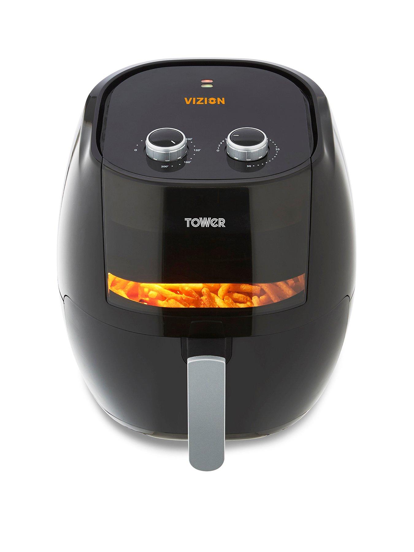 tower-t17071-vortx-vizion-manual-air-fryer-with-rapid-air-circulation-7l-1800w-black