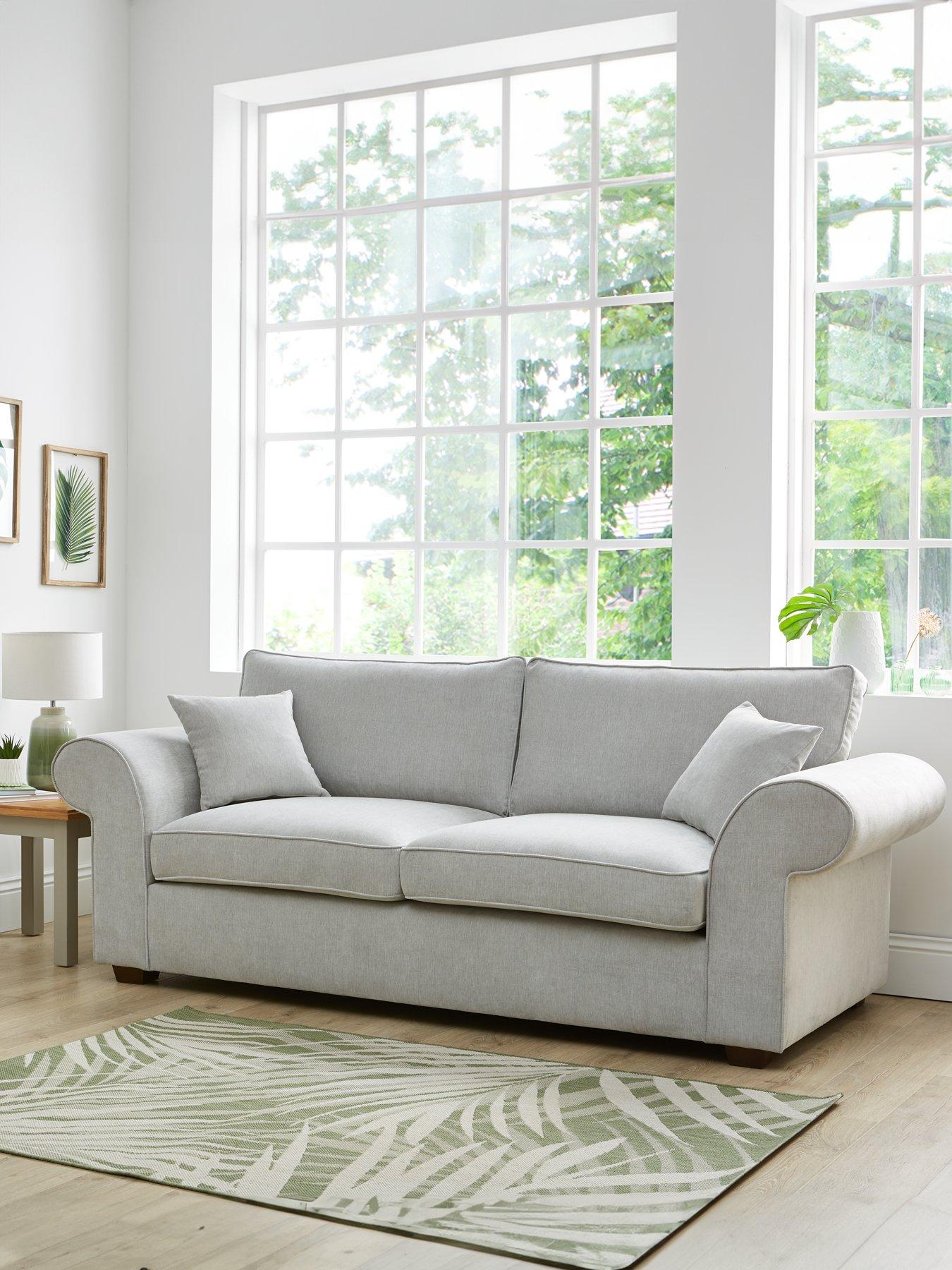 undefined Beatrice Fabric 3 Seater Sofa - FSC® Certified
