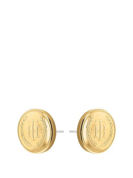 tommy-hilfiger-tommy-hilifiger-gold-tone-logo-earrings