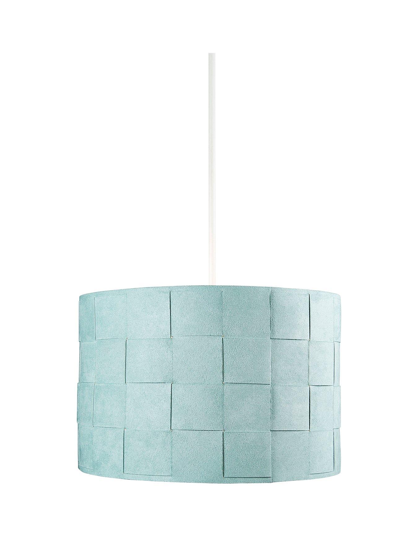 undefined Shetland Woven Suede Effect Easy Fit Shade - Sage