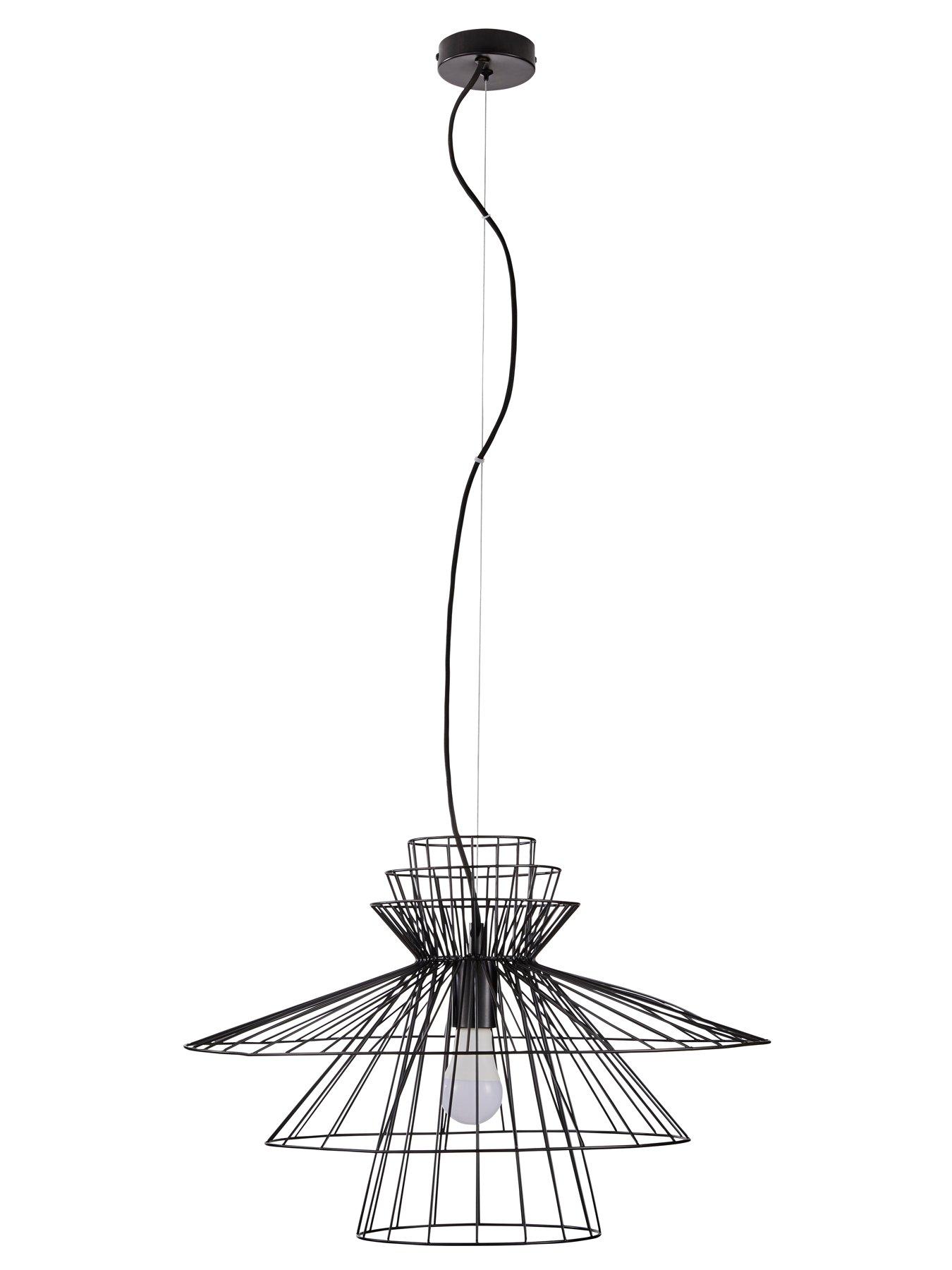 Very Home Orien Large Wire Light Pendant