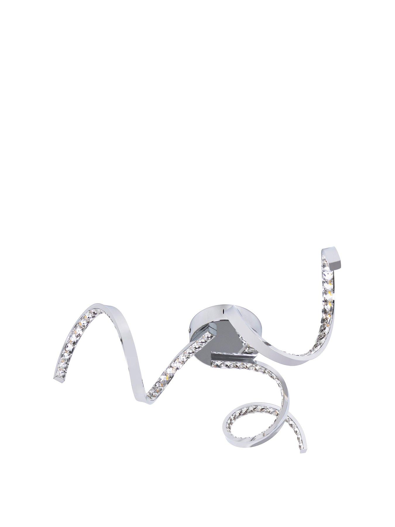 Very Home Orkney Led Spiral Ceiling Light