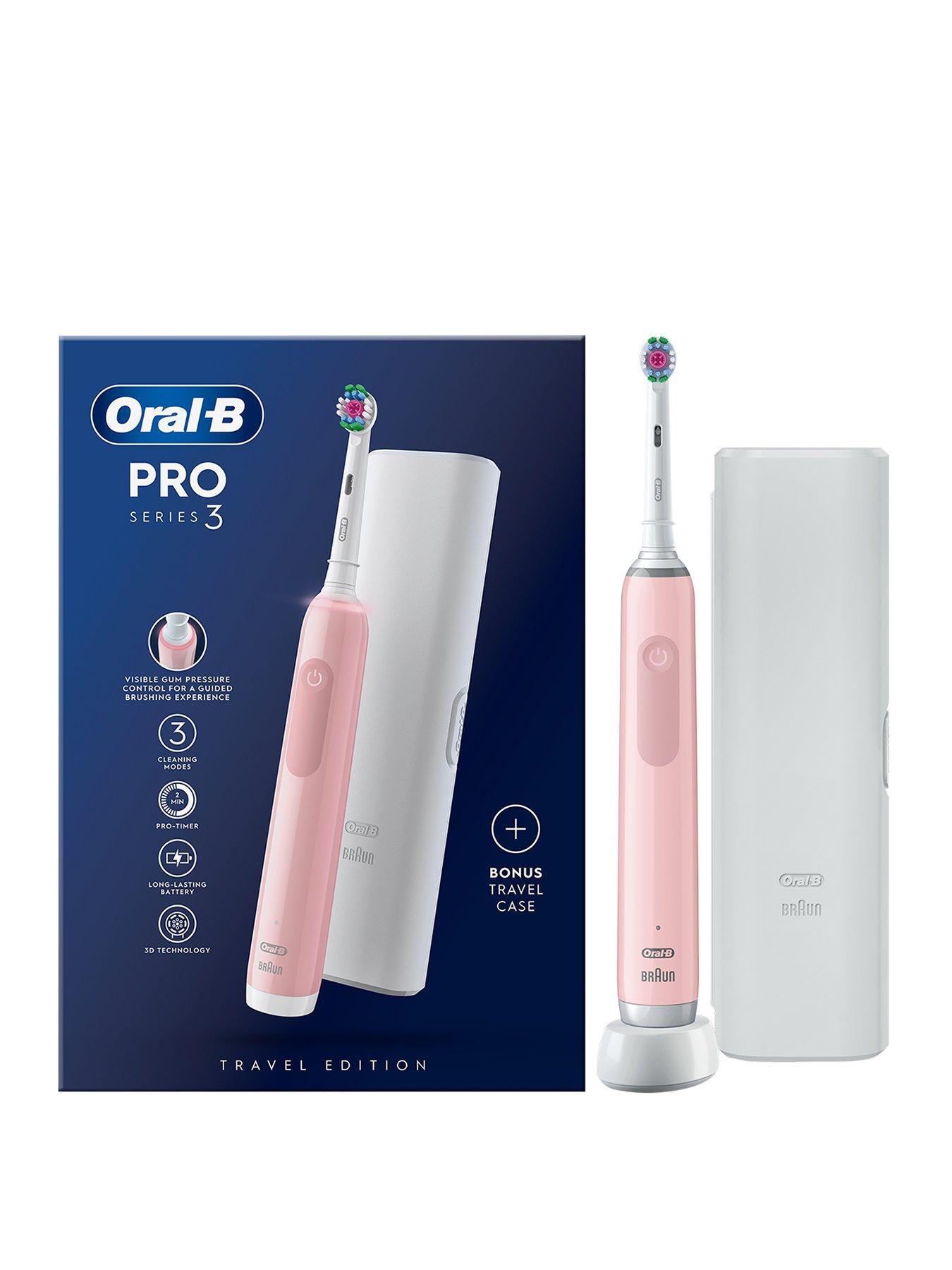 Oral-B iO Series 9 Electric Toothbrush with 4 Brush Heads, Rose Quartz, for  Adults and Children 3+