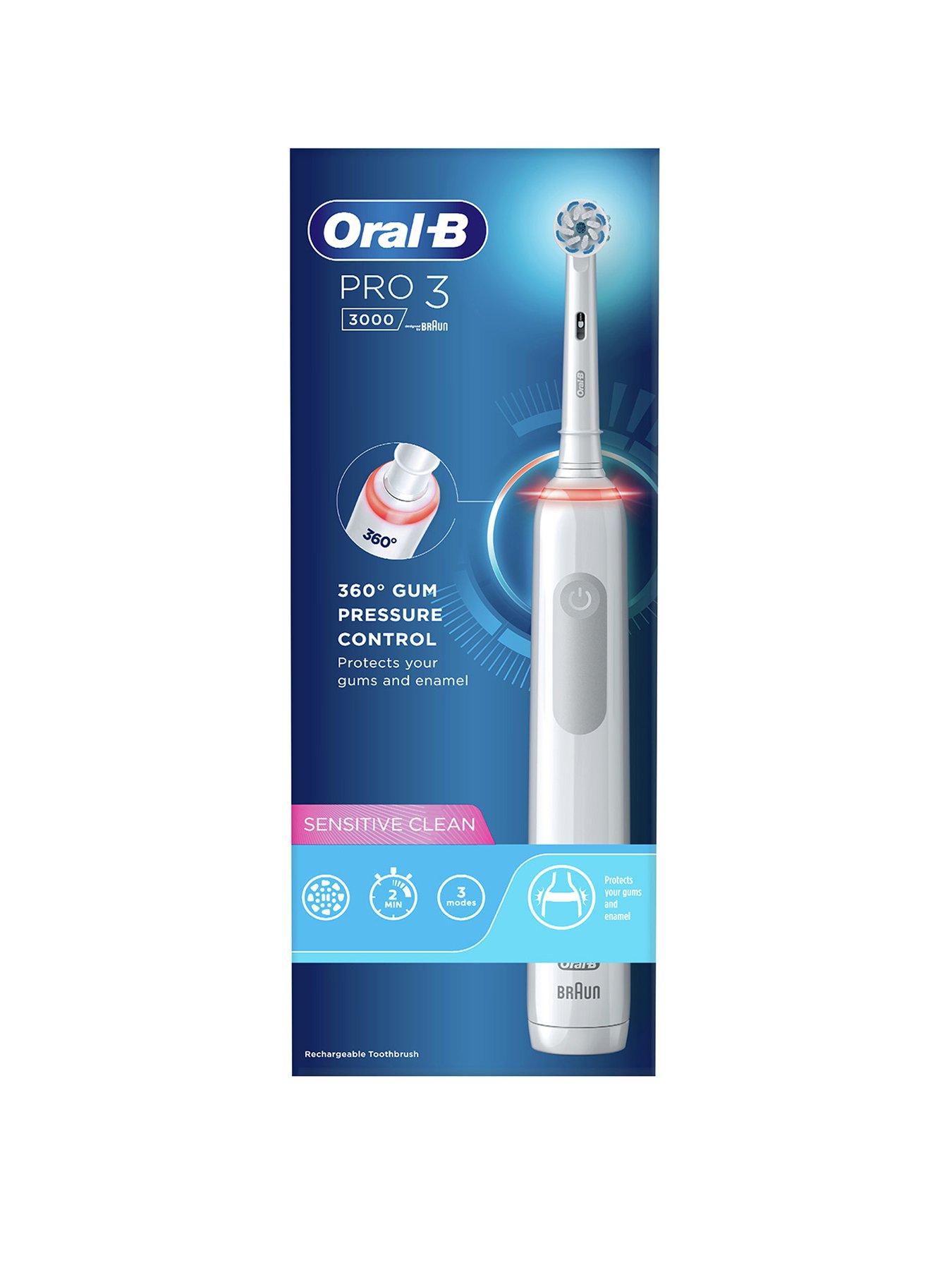 oral-b-pro-3-3000-sensitive-clean-white-electric-toothbrush-designed-by-braunstillFront