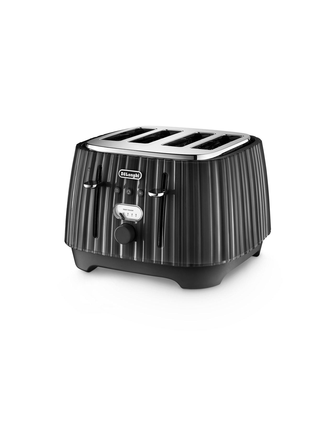 Image 2 of 6 of DeLonghi Ballerina 4&nbsp;Slice Toaster - Black