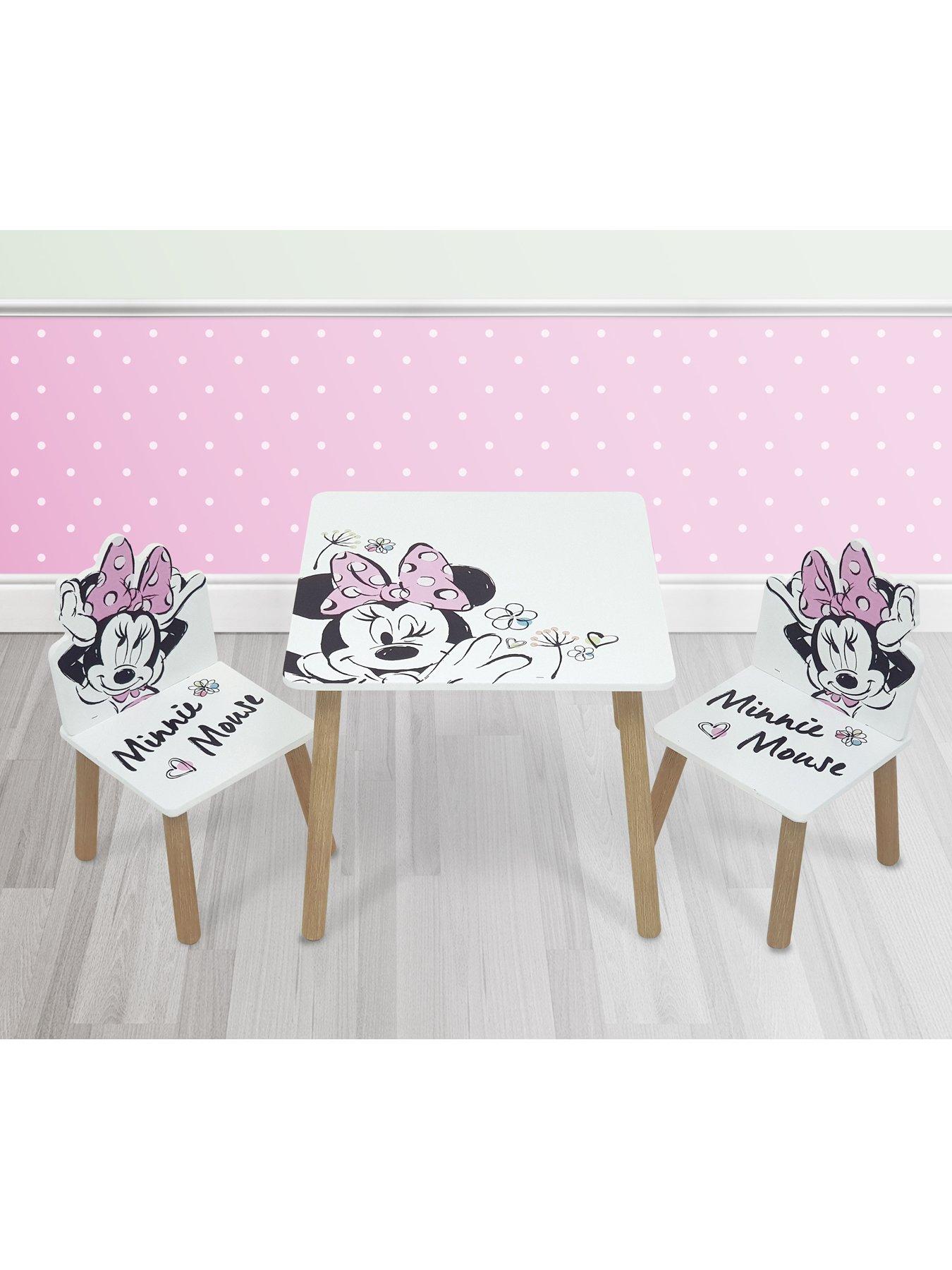 Minnie Mouse Minnie Mouse Classic Table And 2 Chair Set