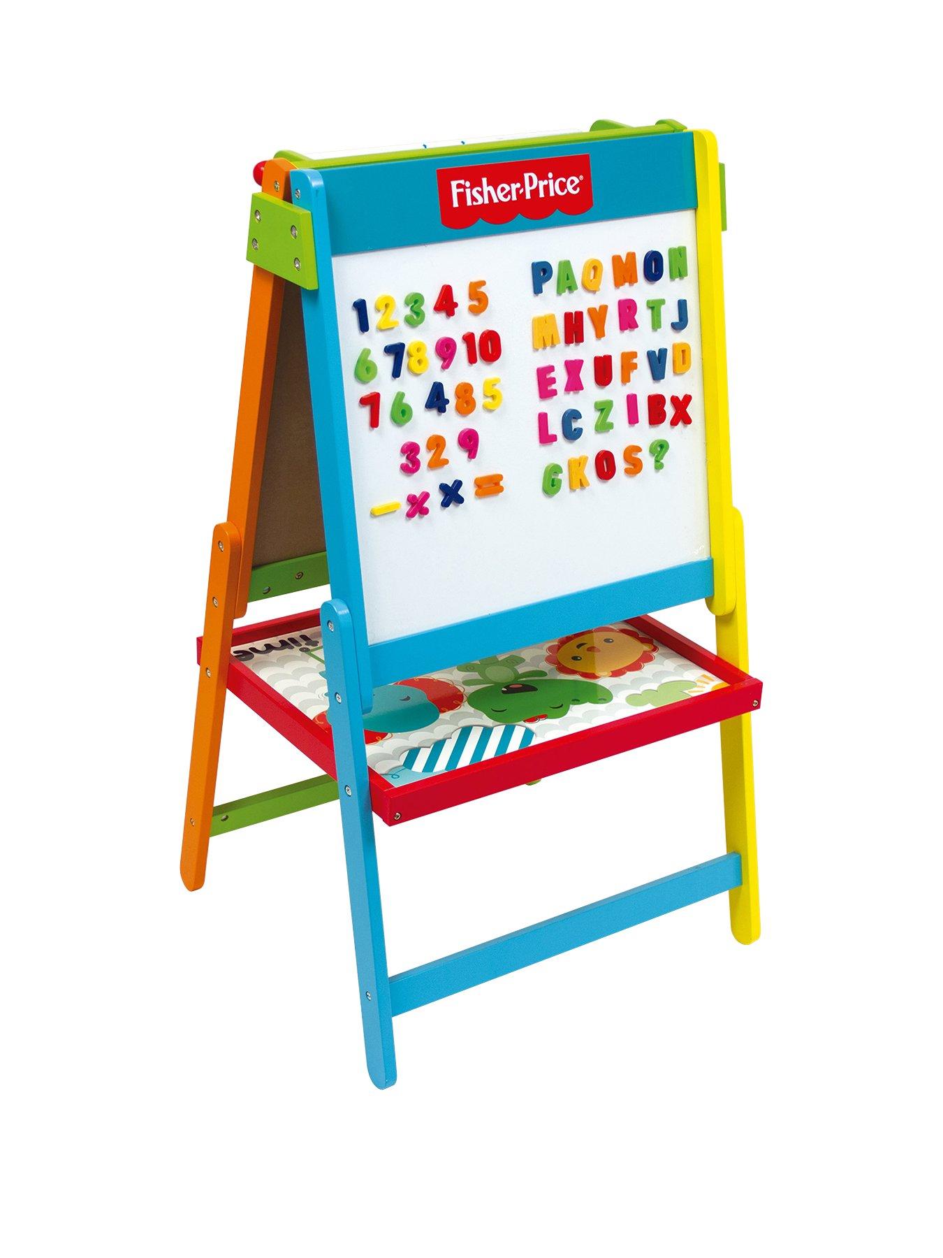 fisher-price-fisher-price-wooden-double-sided-easel-with-accessories