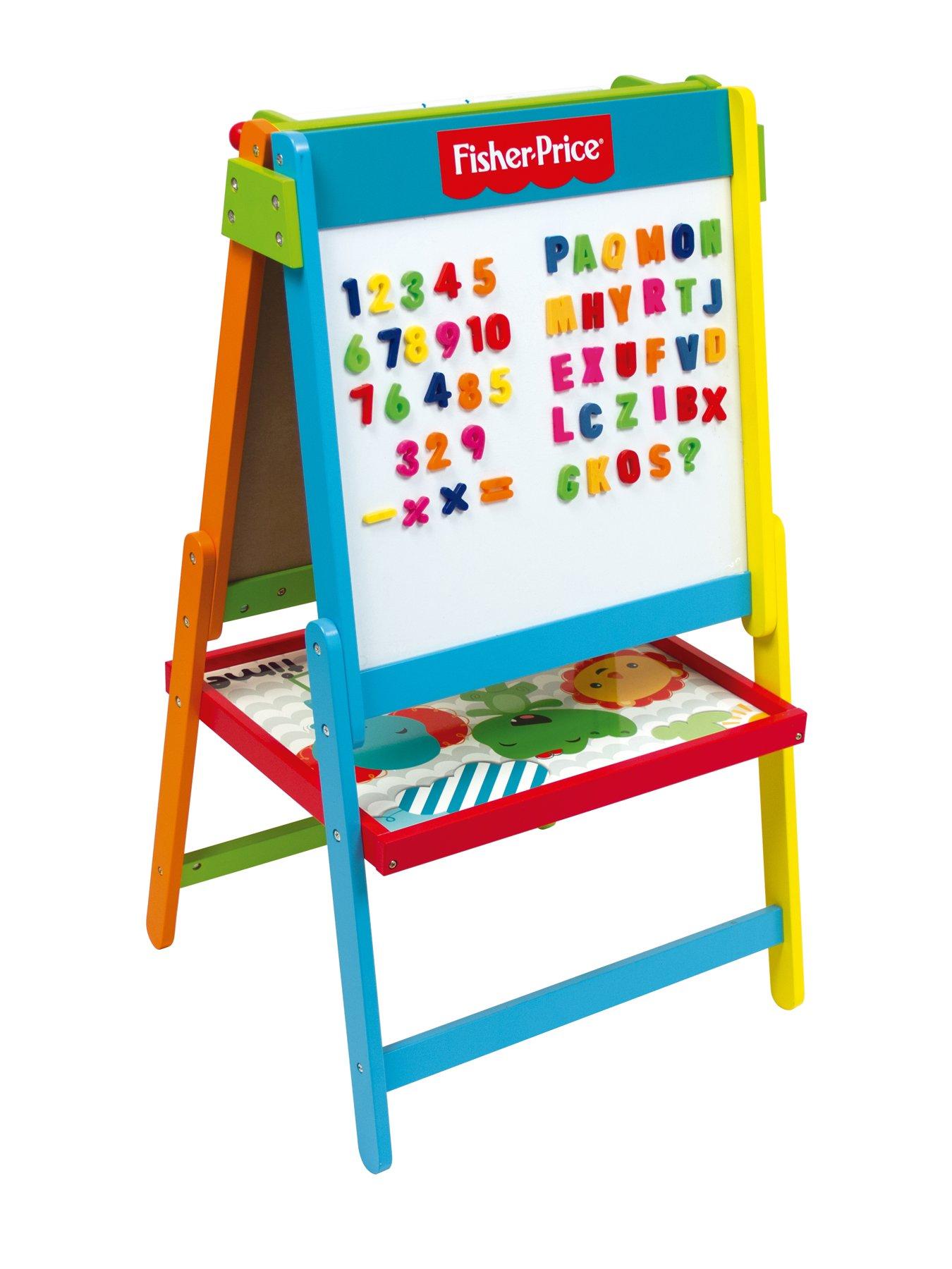 fisher-price-fisher-price-wooden-double-sided-easel-with-accessoriesoutfit