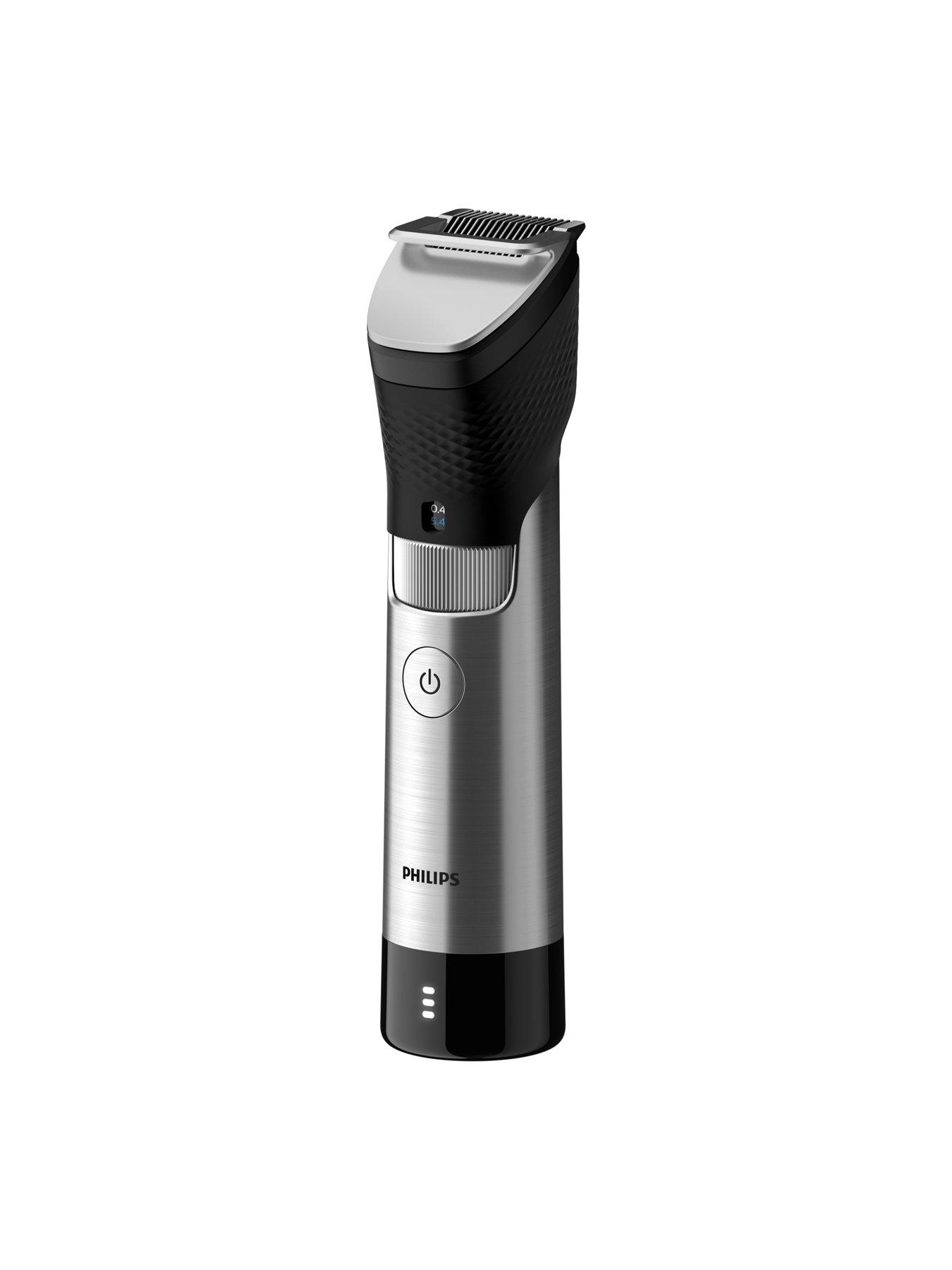 Image 3 of 6 of Philips Series 9000 Prestige Beard Trimmer with Steel Precision Technology and Beard&nbsp;Adapt Sensor, BT9810/13