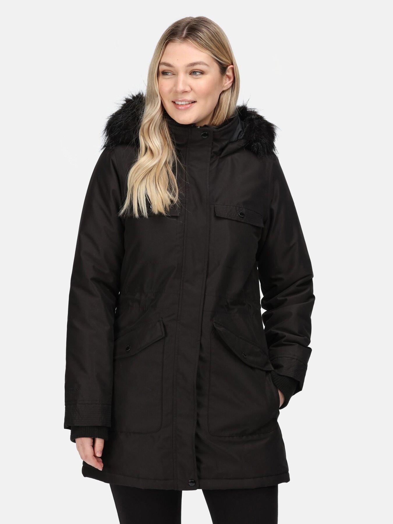 Regatta black coat online