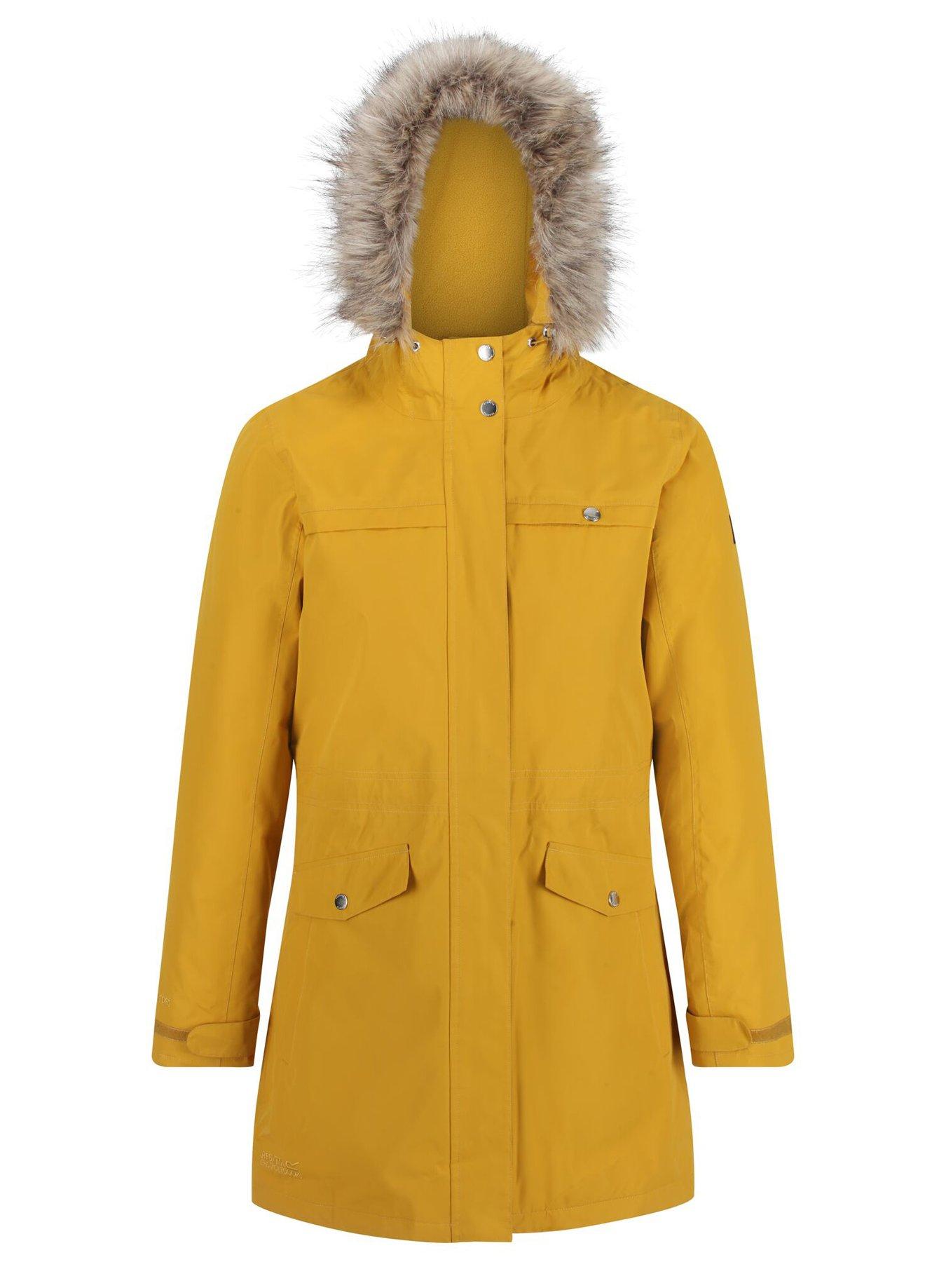 Mustard store regatta coat