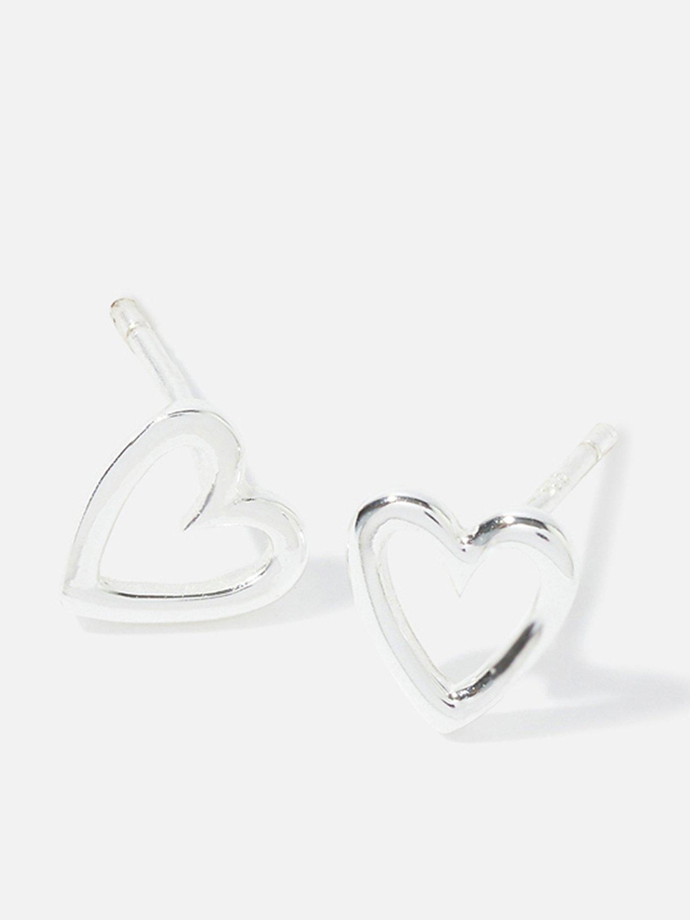 accessorize-silver-cut-out-heart-studs