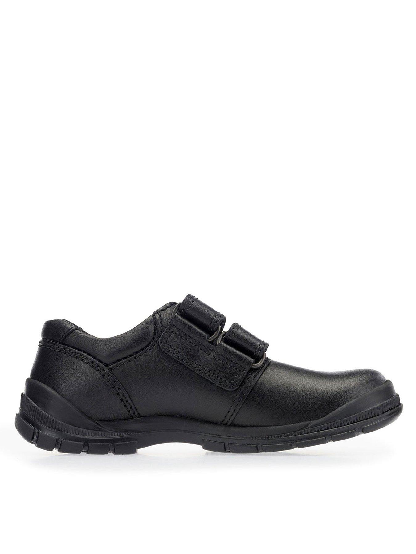 Image 2 of 4 of Start-rite Engineer&nbsp;Vegan Double Riptape Boys School Shoes - Black