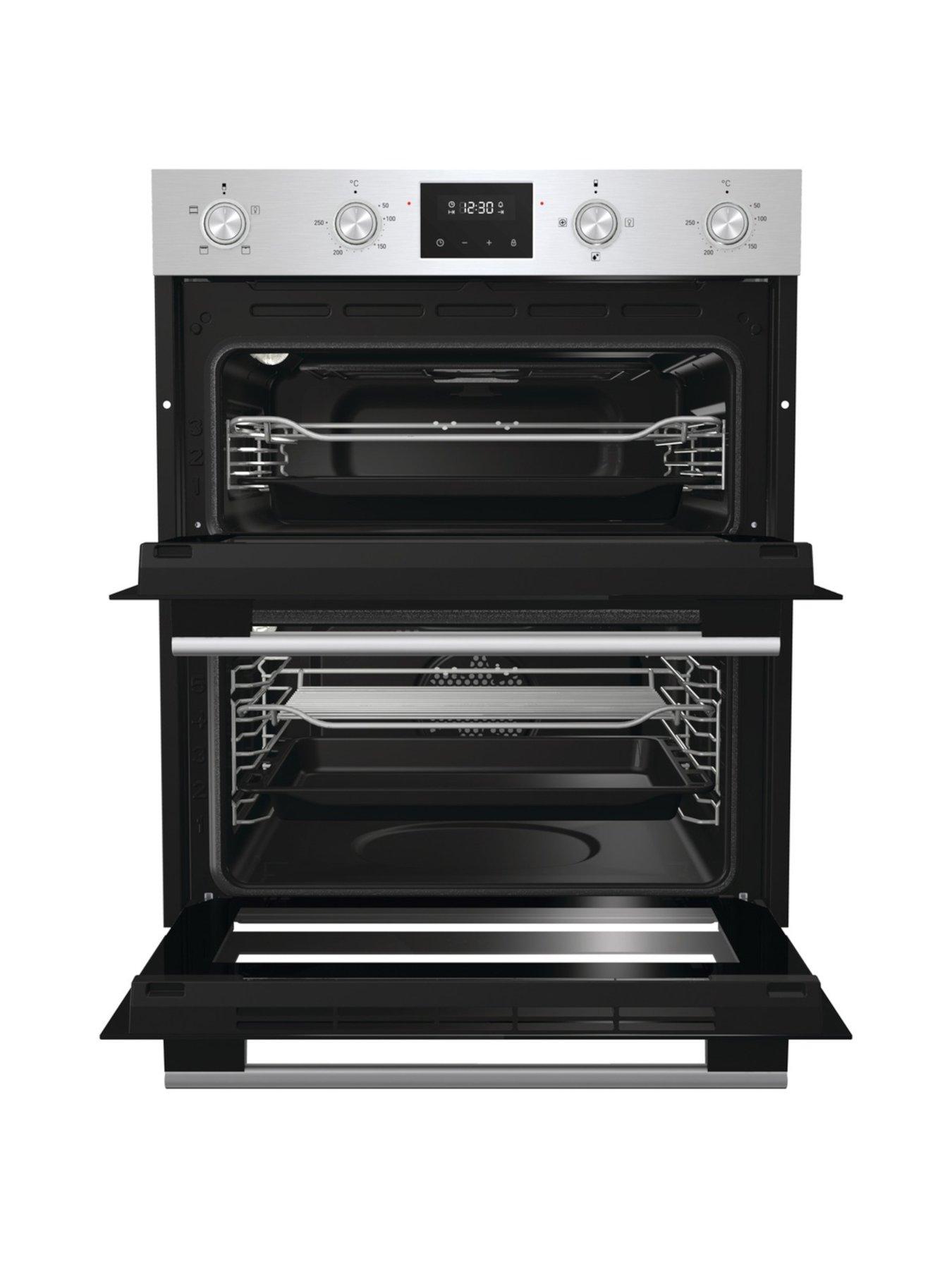 Image 2 of 7 of Hisense BID79222CXUK Catalytic Built-Under Double Oven - Stainless Steel