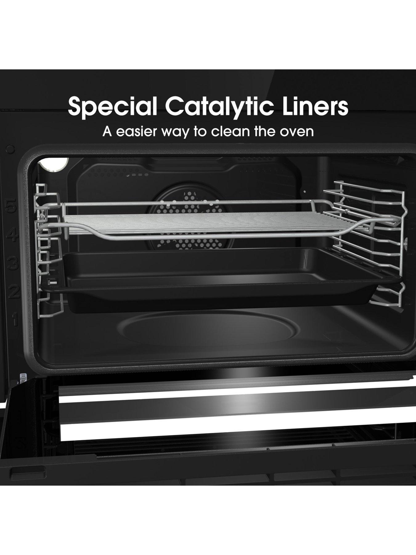 Image 5 of 7 of Hisense BID79222CXUK Catalytic Built-Under Double Oven - Stainless Steel