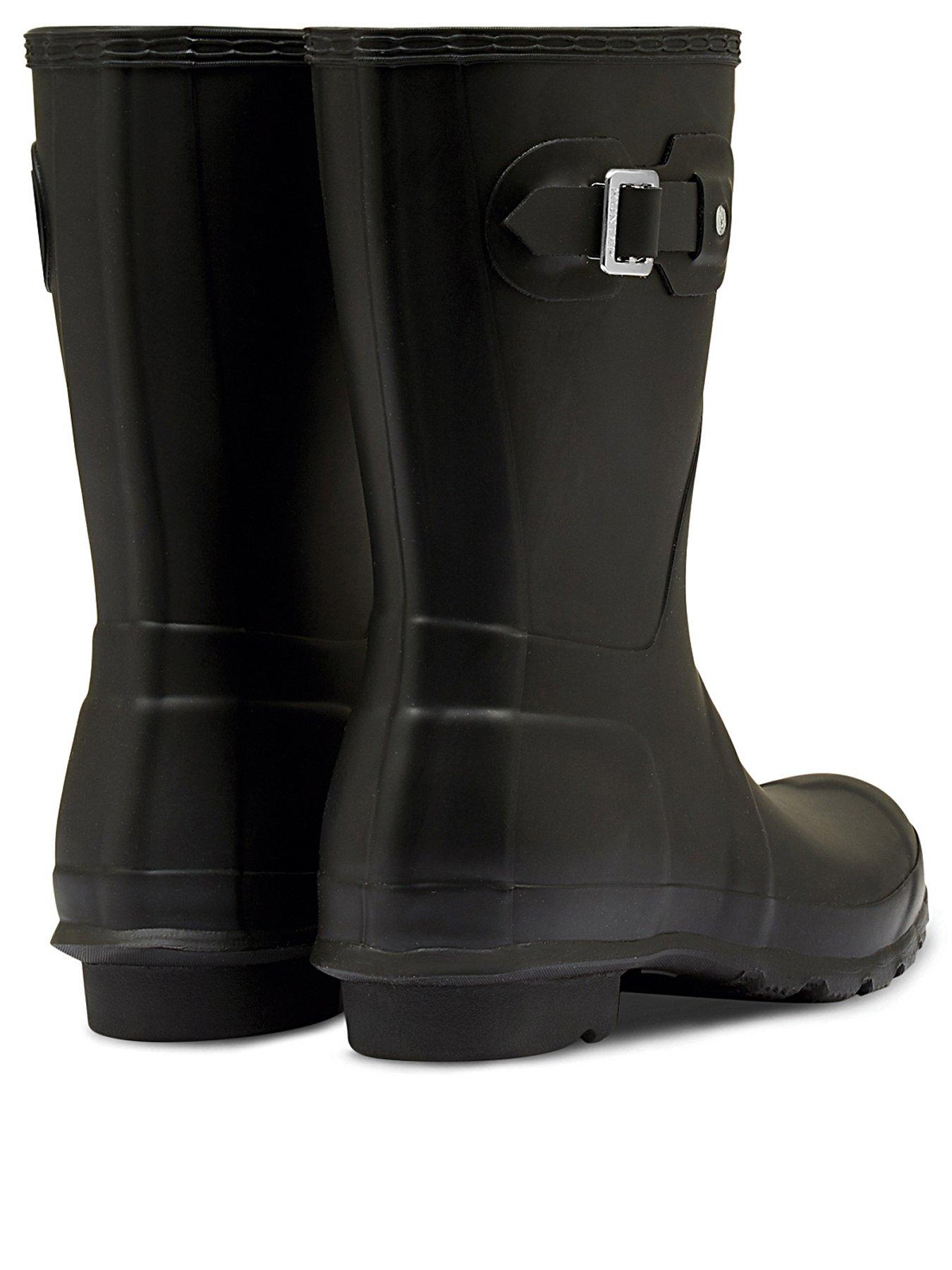 hunter-original-short-wellington-boots-blackstillFront