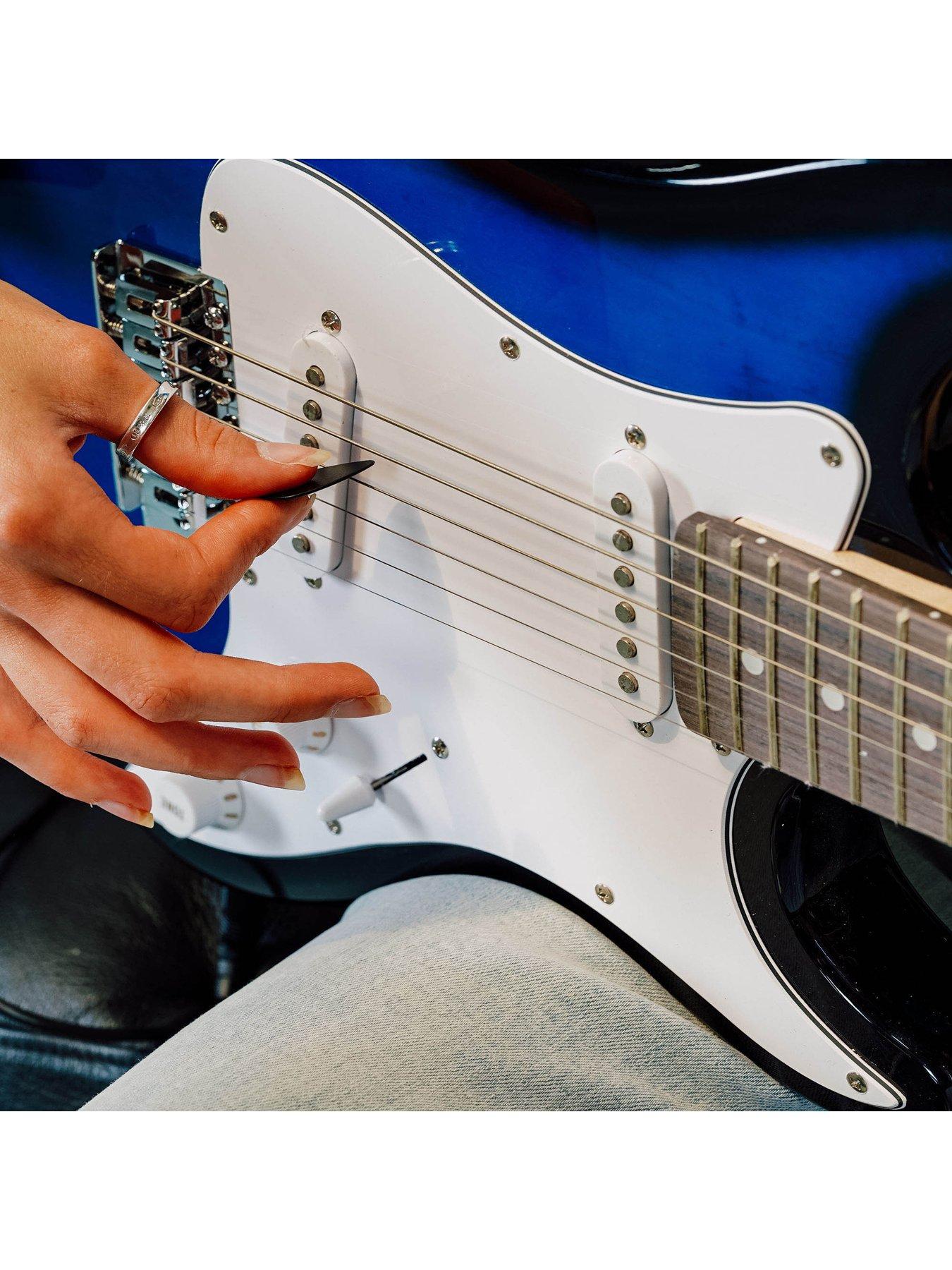 Image 6 of 6 of 3rd Avenue 3/4 Size Electric Guitar Ultimate Kit with Amp - 6 Months FREE Lessons - Blue
