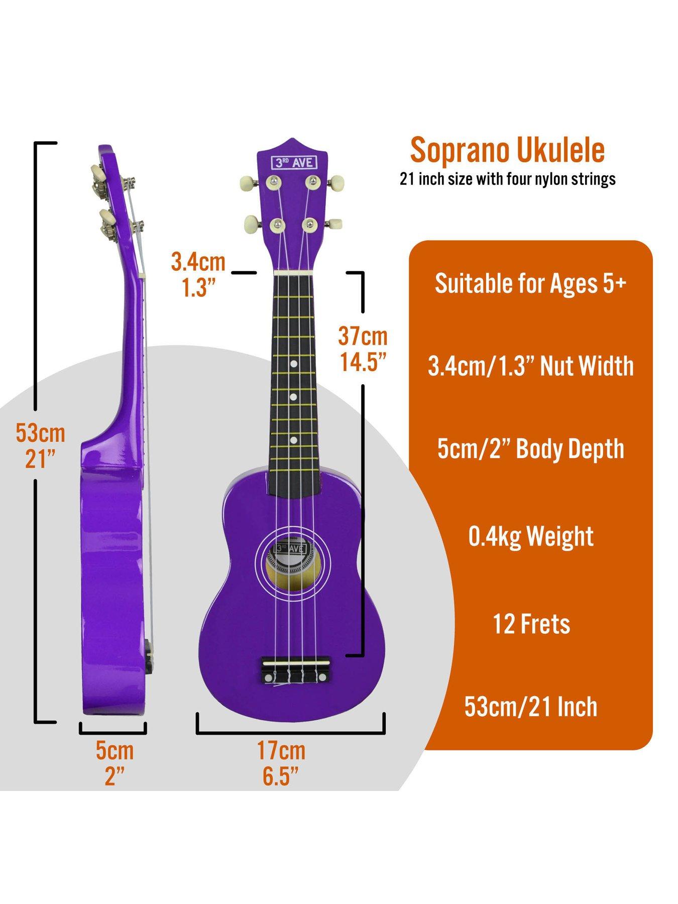 3rd-avenue-soprano-ukulele-21-inch-beginner-bundle-free-1-month-online-lessons-purplestillFront