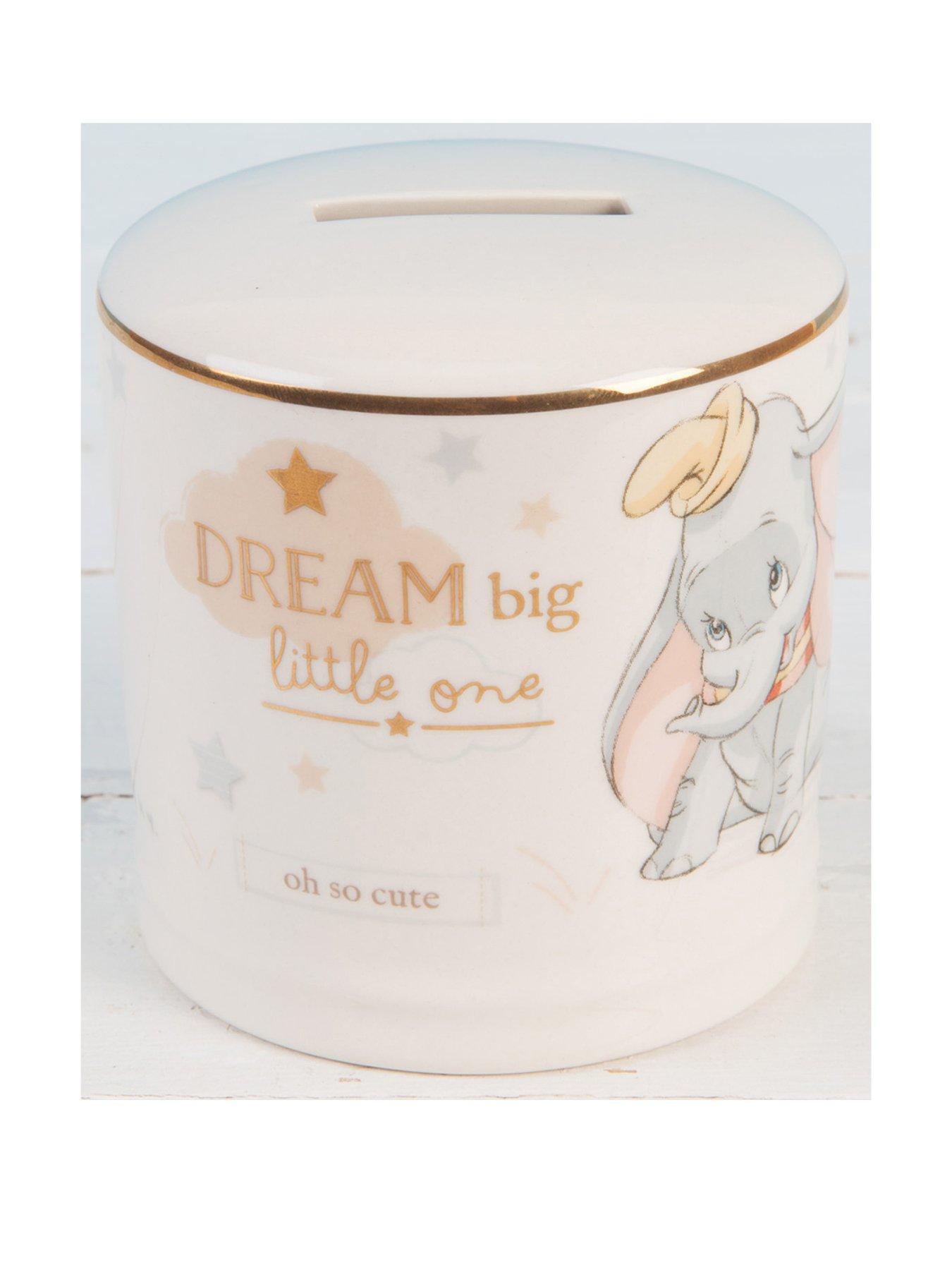 Image 1 of 3 of Disney Magical Moments Ceramic Money Bank - Dumbo
