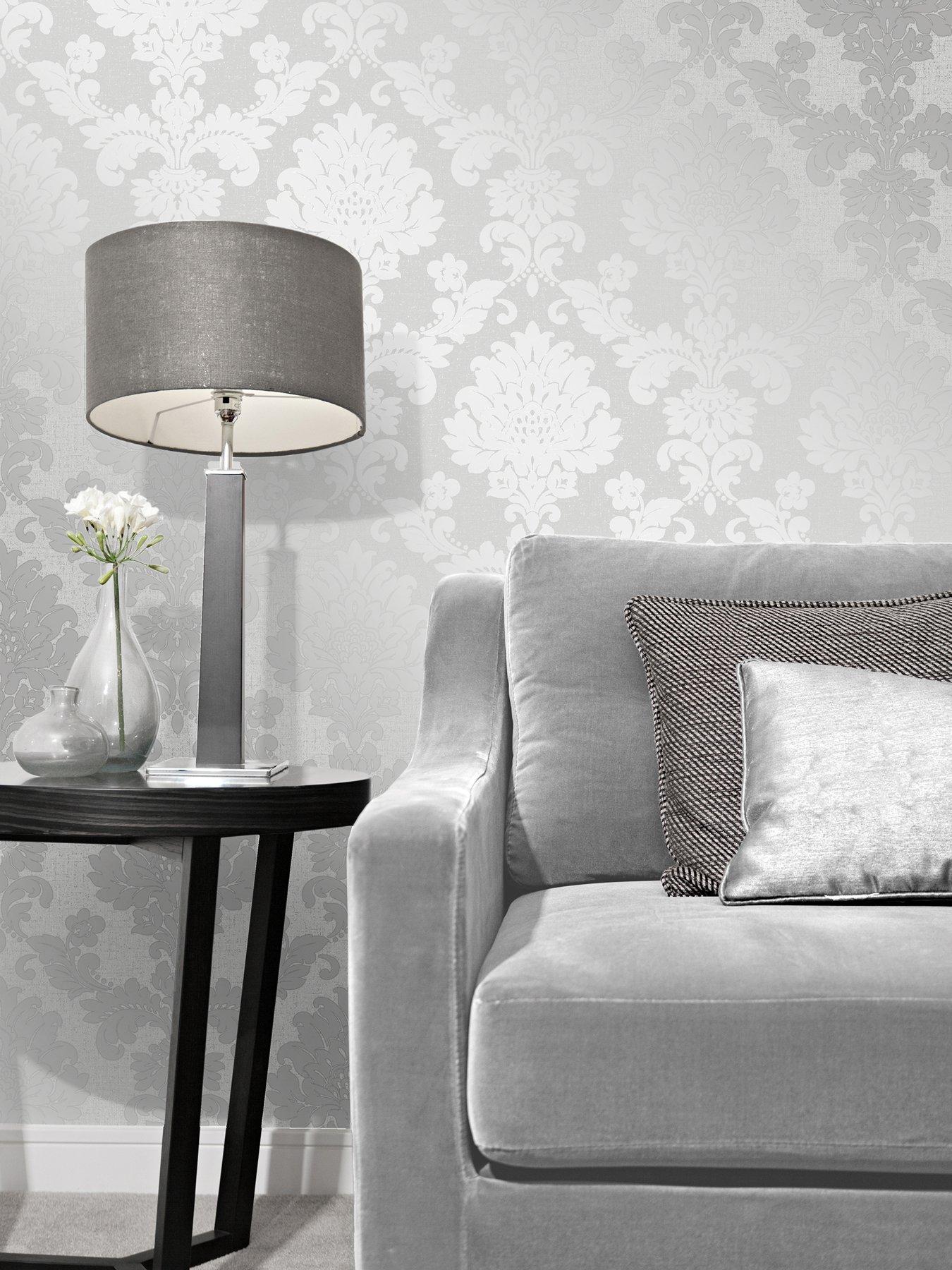 fine-decor-fine-decor-quartz-damask-silver-glitter-wallpaper