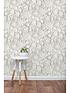 fine-dcor-fine-decor-3d-effect-floral-white-grey-wallpaperstillFront