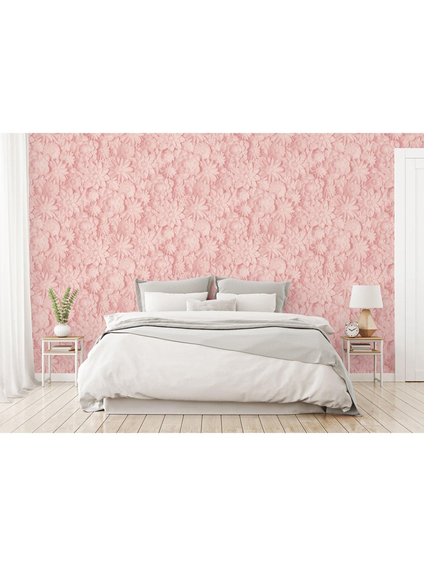 fine-decor-3d-effect-floral-pink-wallpaperback