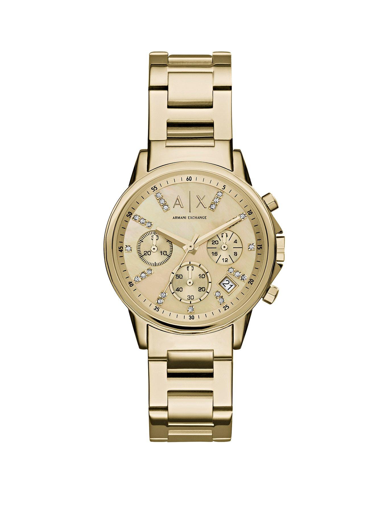 armani-exchange-armani-exchange-chronograph-gold-tone-stainless-steel-watchfront