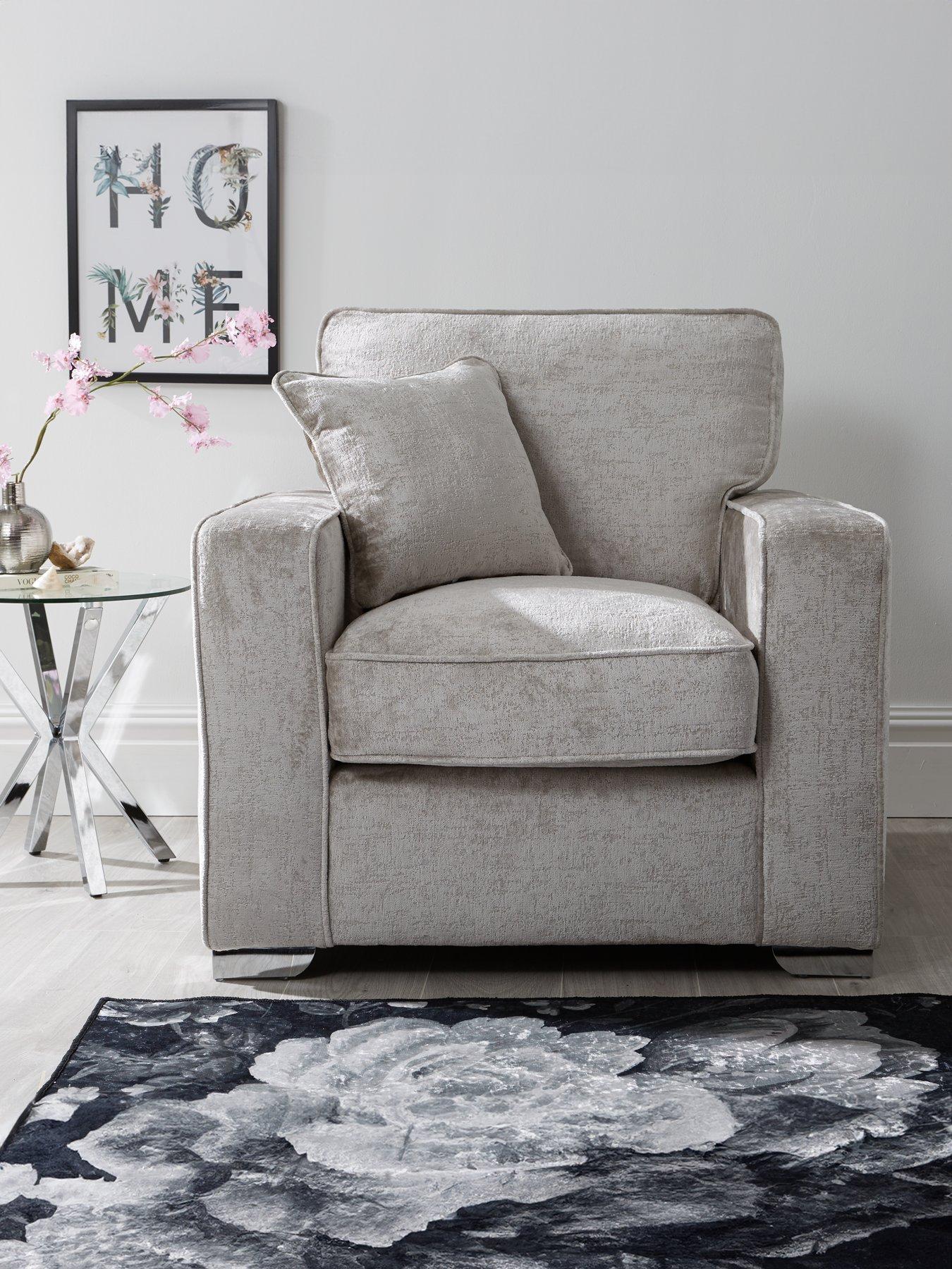 Very Home Chicago Deluxe Fabric Armchair - Made to Order in the UK