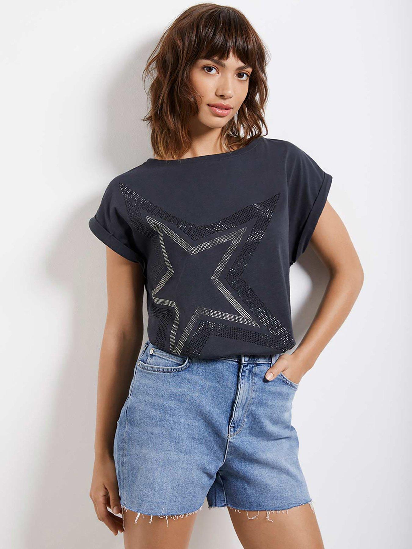 Mint velvet store star top