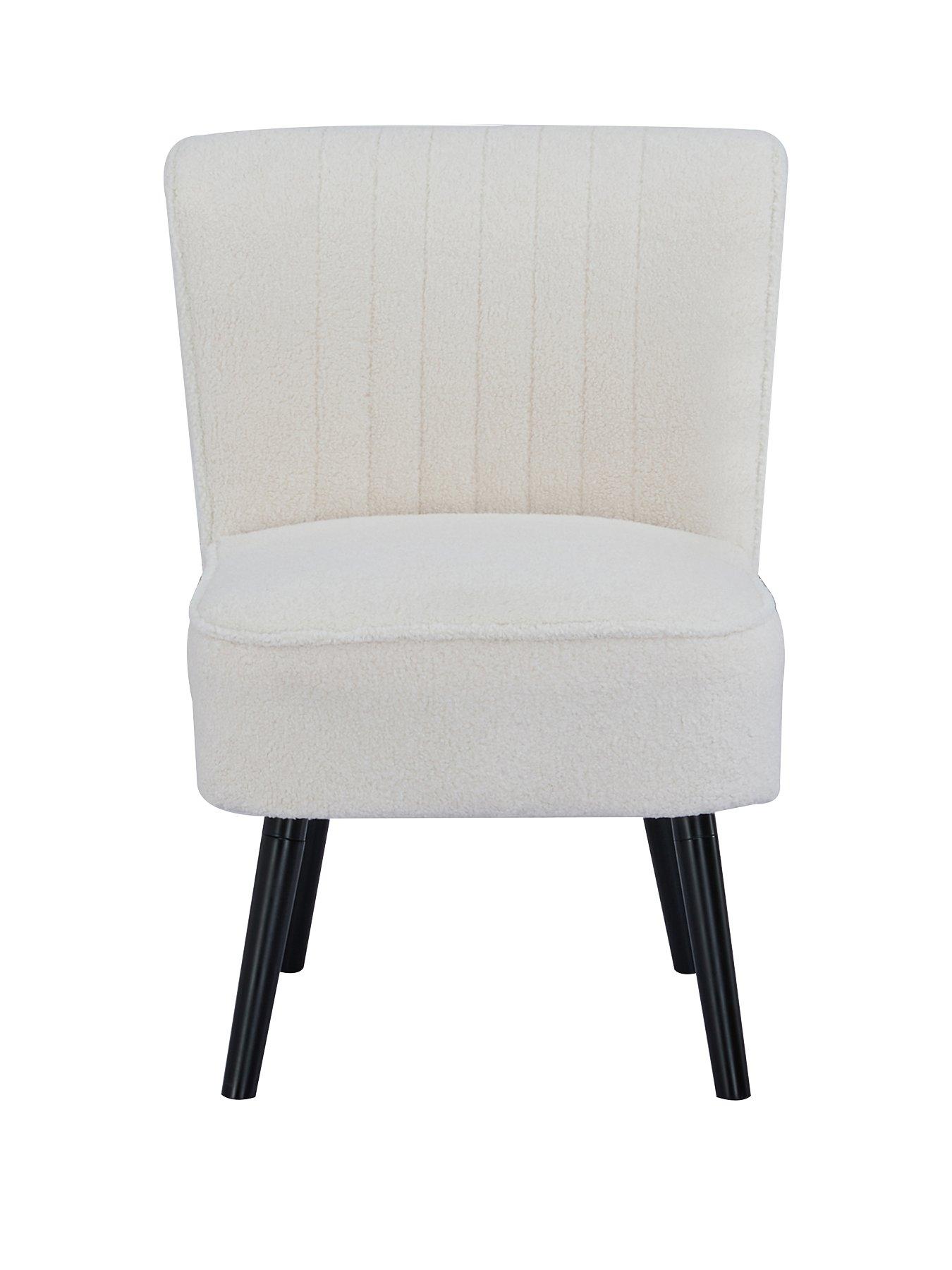 Image 2 of 7 of The Very Collection Poppy Fabric Boucle Chair&nbsp;- FSC&reg; Certified