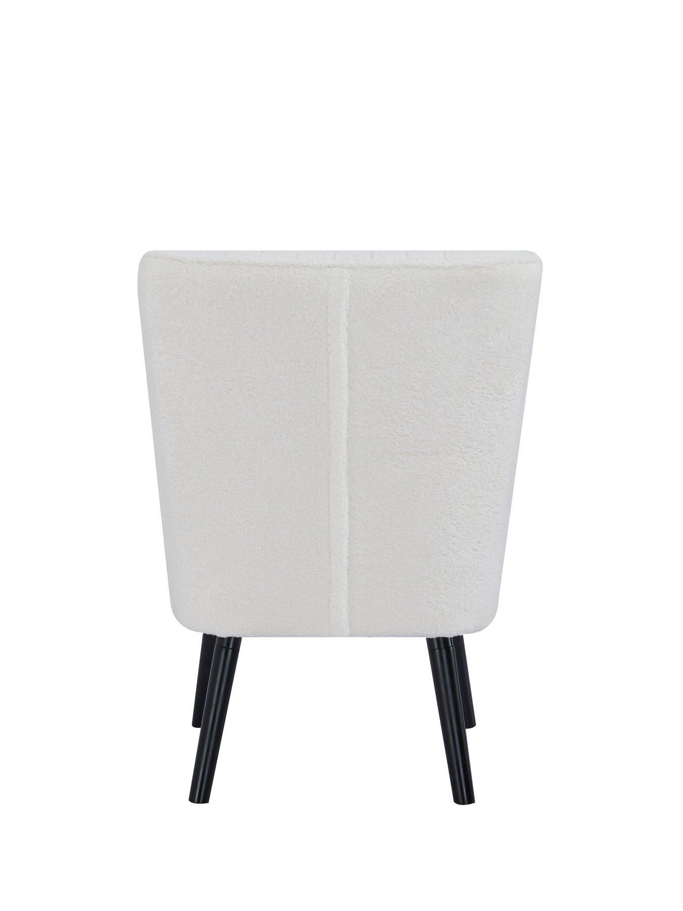 Image 4 of 7 of The Very Collection Poppy Fabric Boucle Chair&nbsp;- FSC&reg; Certified
