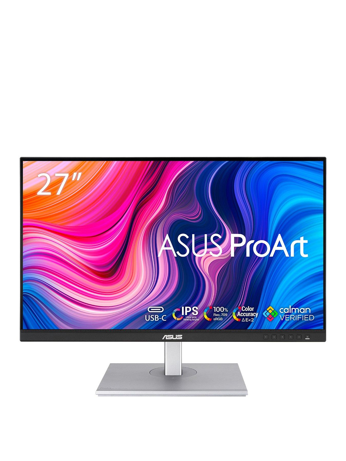 Image 1 of 7 of Asus ProArt Display PA278CV 27" Professional Monitor - 2560x1440 - 75Hz - IPS - Black