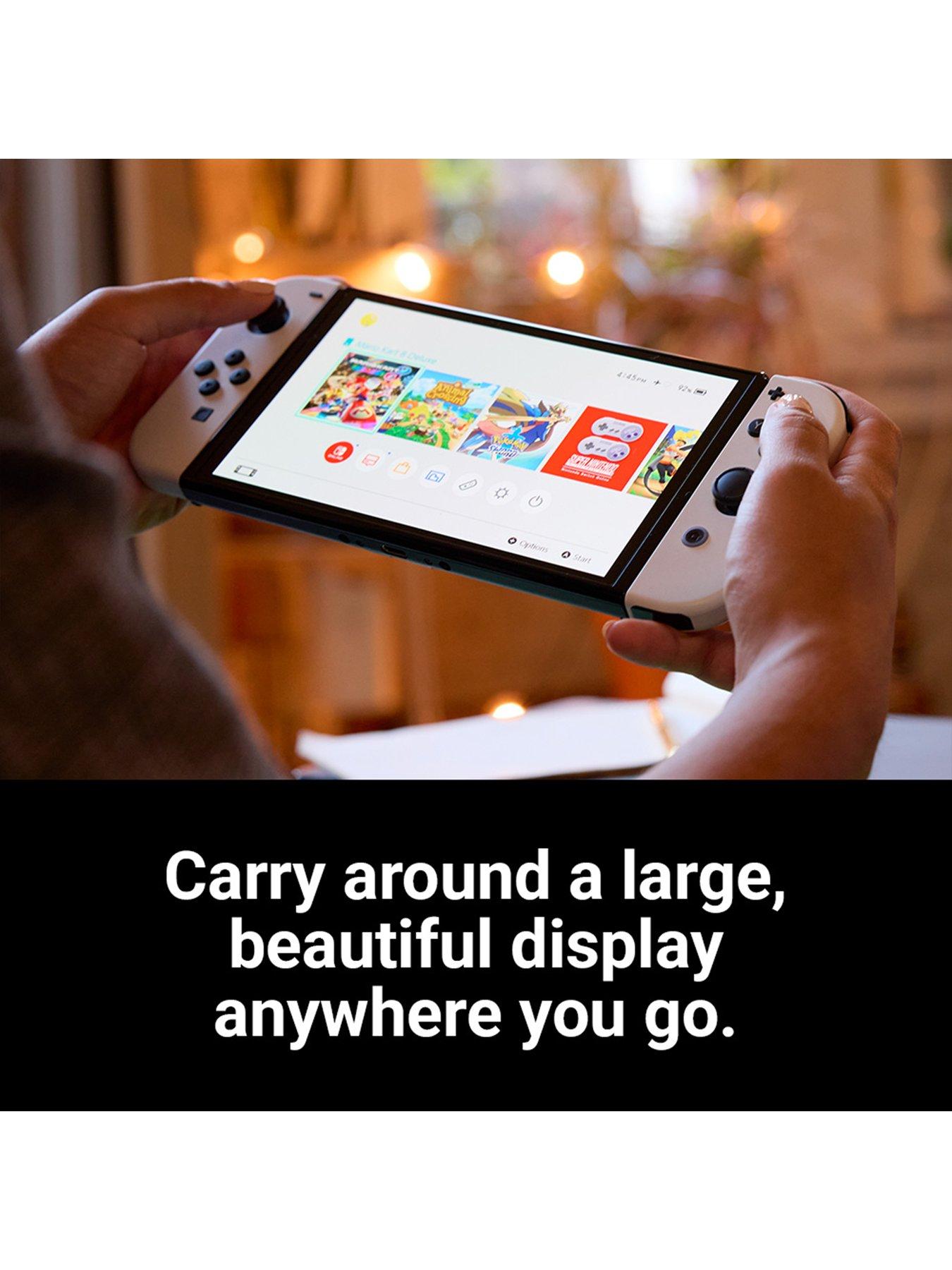 Image 5 of 8 of Nintendo Nintendo Switch OLED Console&nbsp;- Neon Blue/Neon Red