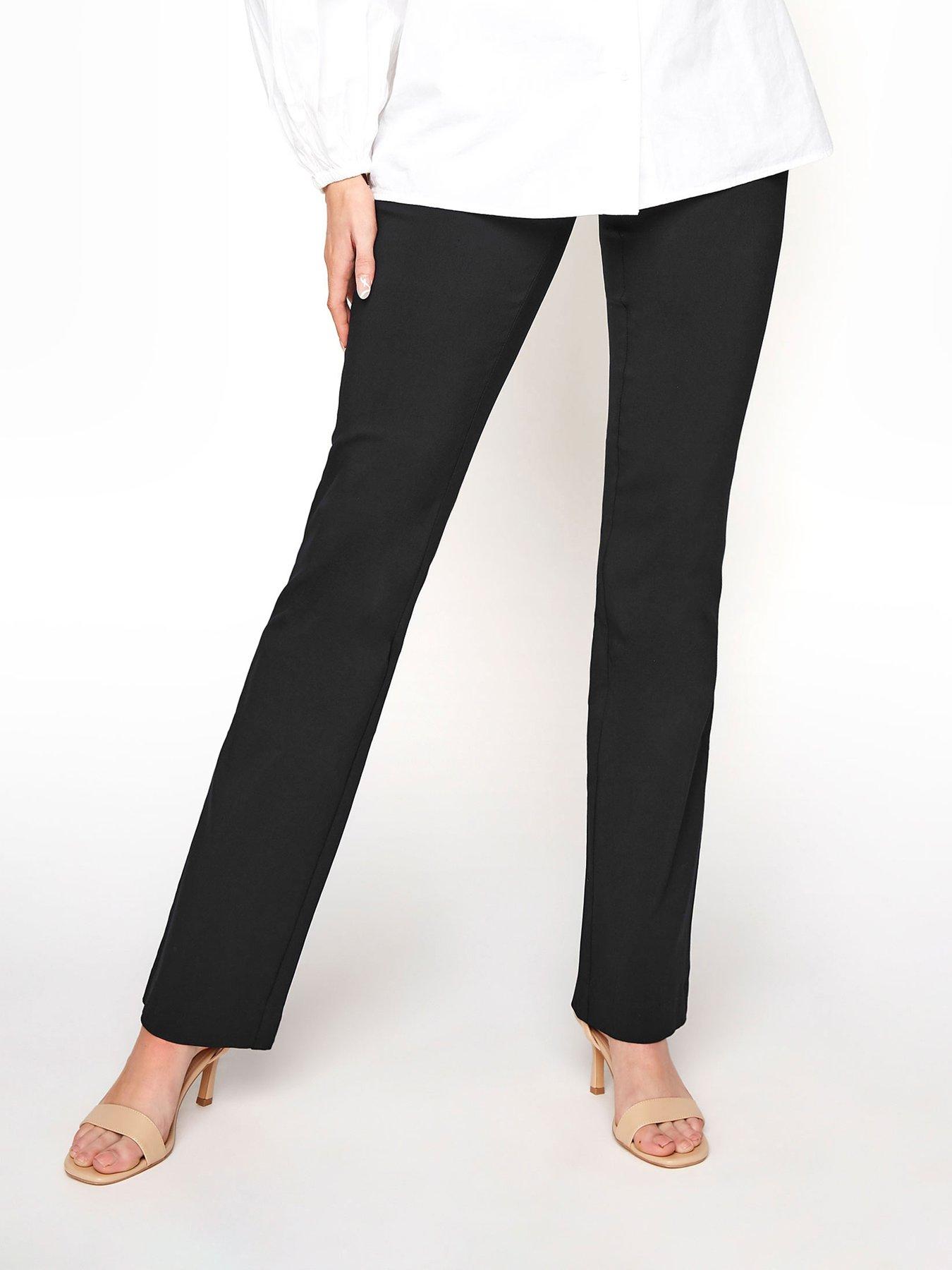 Image 1 of 3 of Long Tall Sally Bi-Stretch Bootcut Trouser -&nbsp;Black
