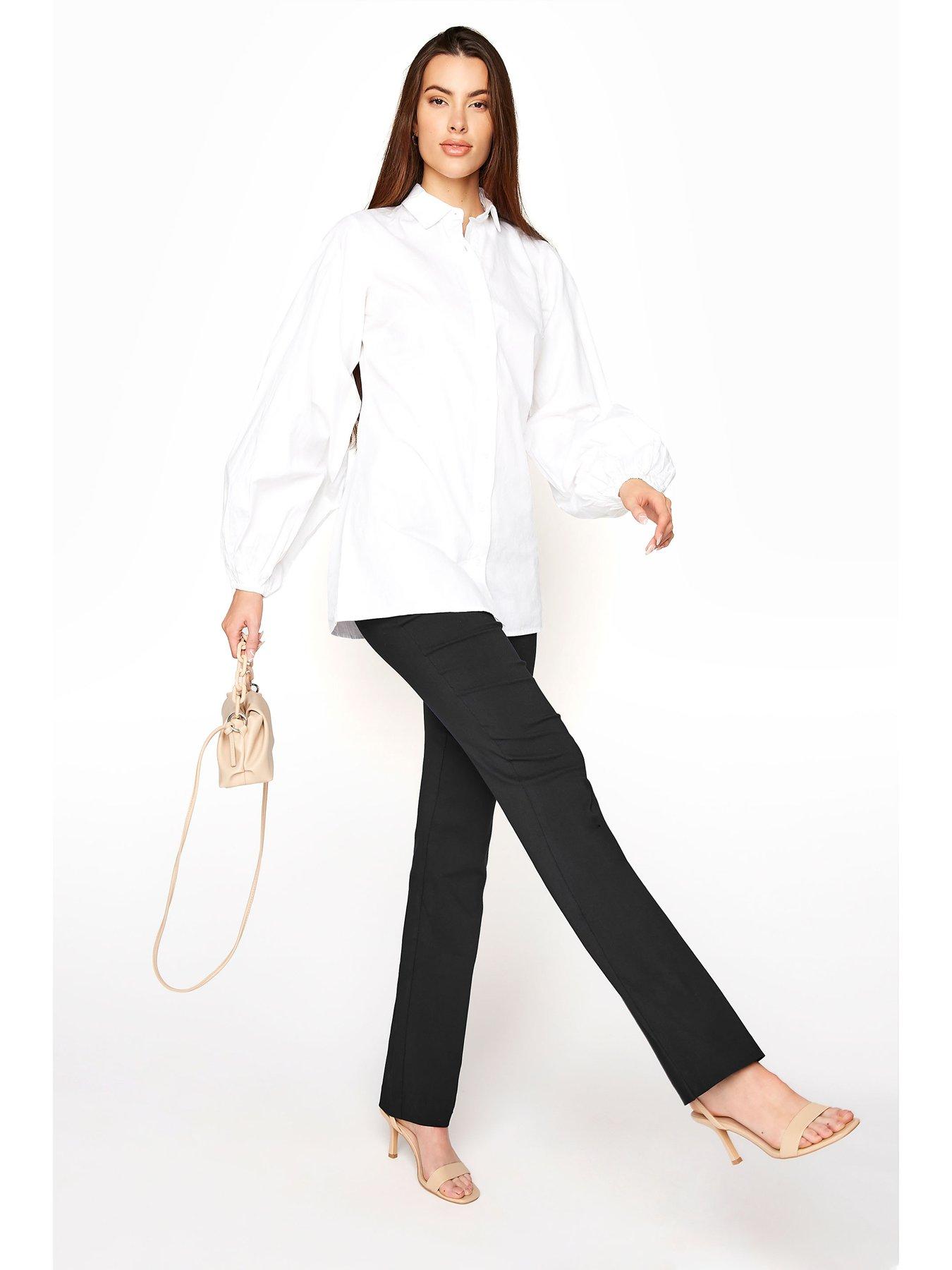 Image 2 of 3 of Long Tall Sally Bi-Stretch Bootcut Trouser -&nbsp;Black