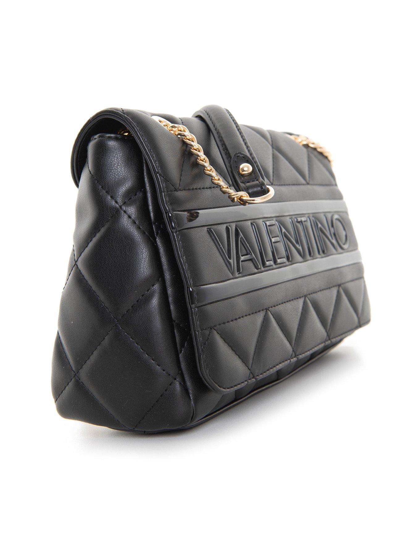 Ada Quilted Black Cross-Body Bag