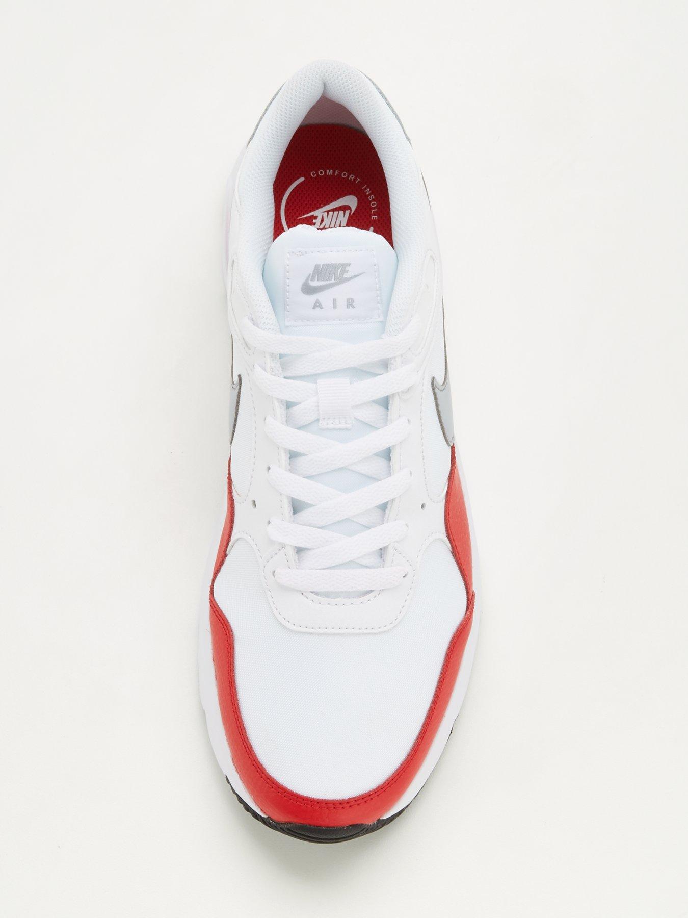 Nike cheap white red