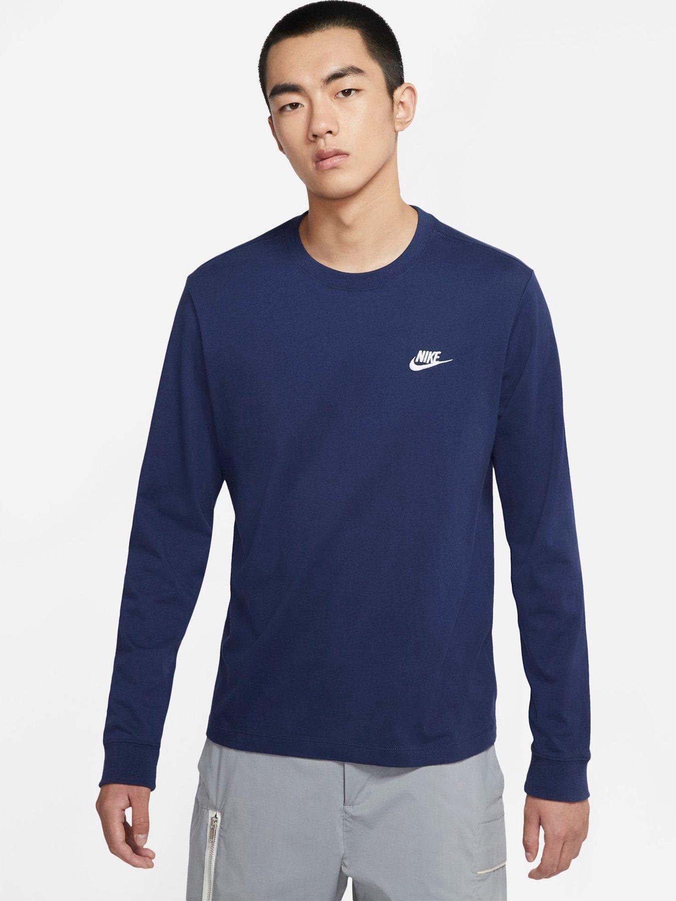 Navy blue nike hotsell long sleeve