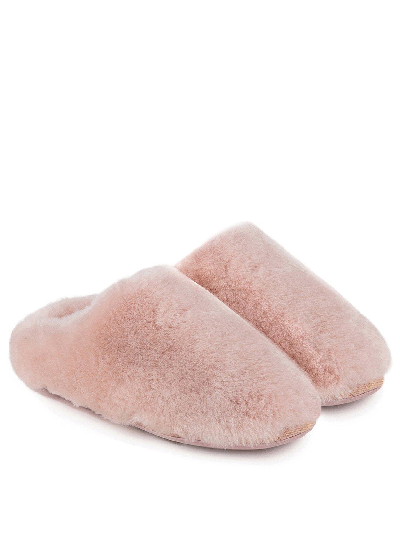 just-sheepskin-louise-full-sheepskin-swept-back-mule-slipper-rose