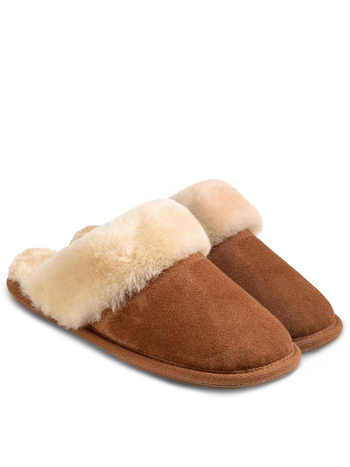 just-sheepskin-duchess-soft-cuff-sheepskin-mule-chestnutfront