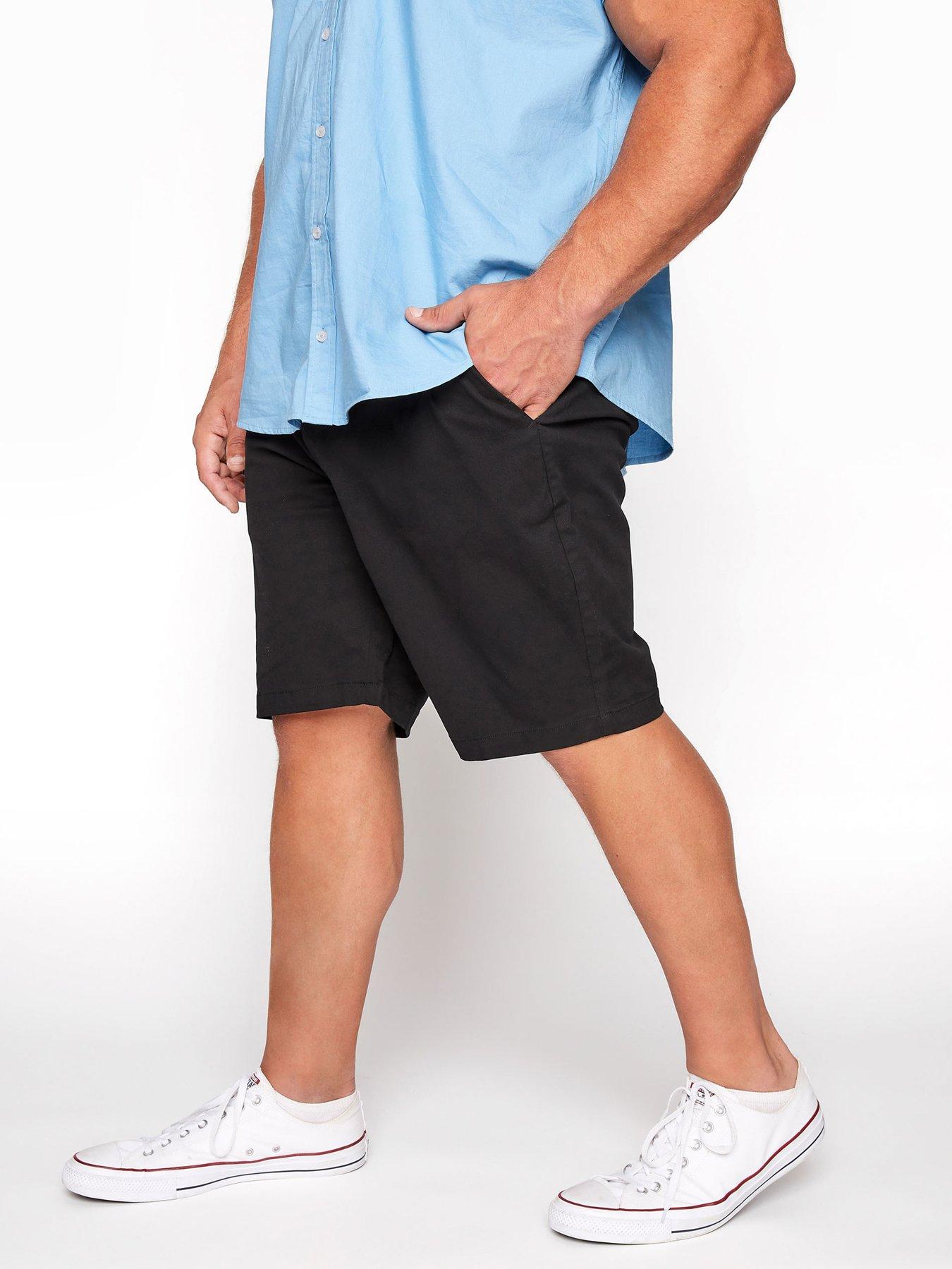 BadRhino Stretch Chino Shorts - Black