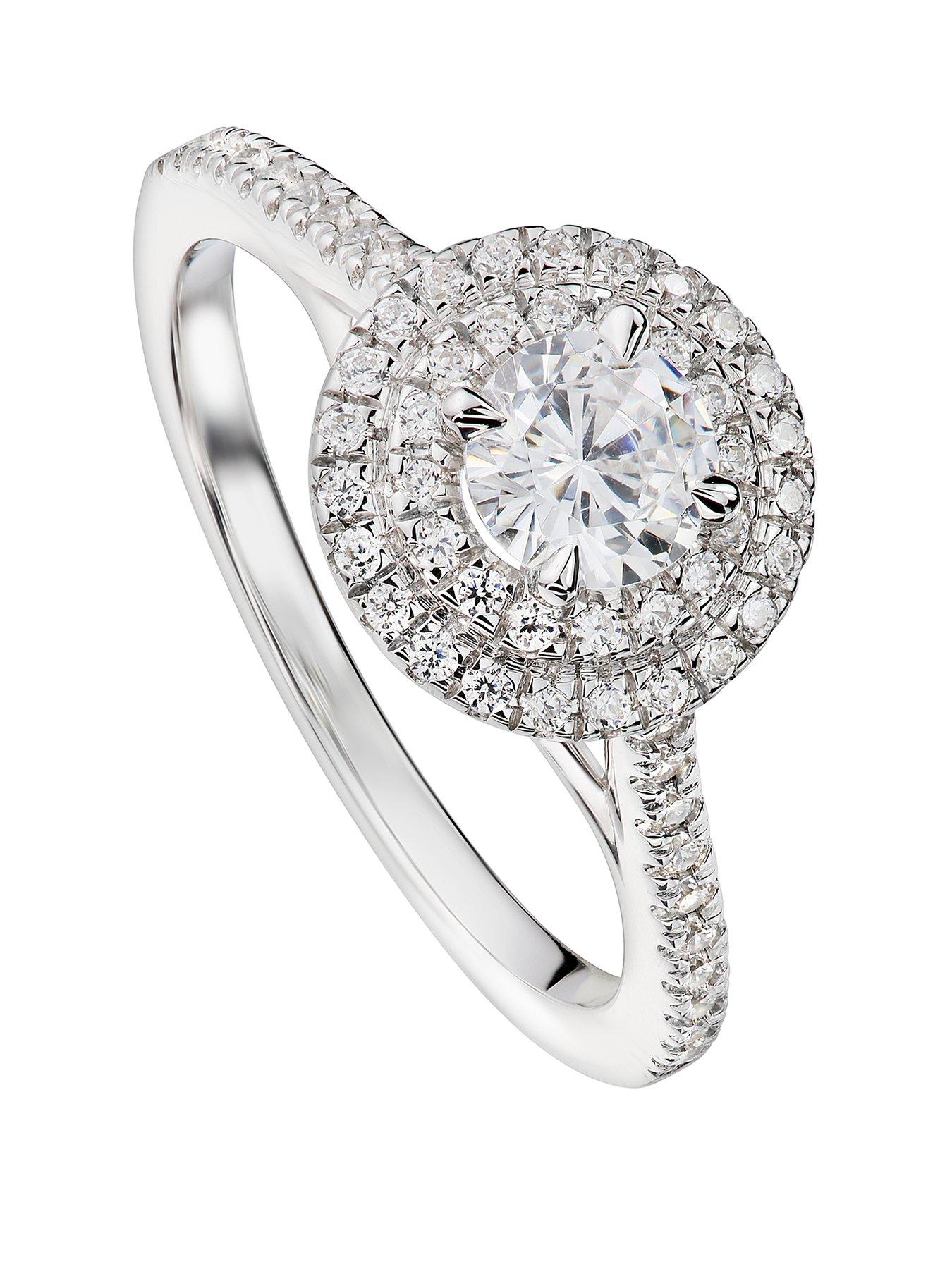 Sophia Diamond Engagement Ring (2.5 Carat) -14k White Gold