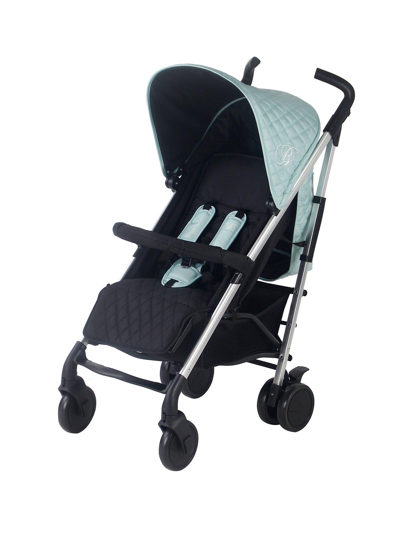 Image 2 of 6 of My Babiie MB51 Plus Stroller - Quilted Aqua